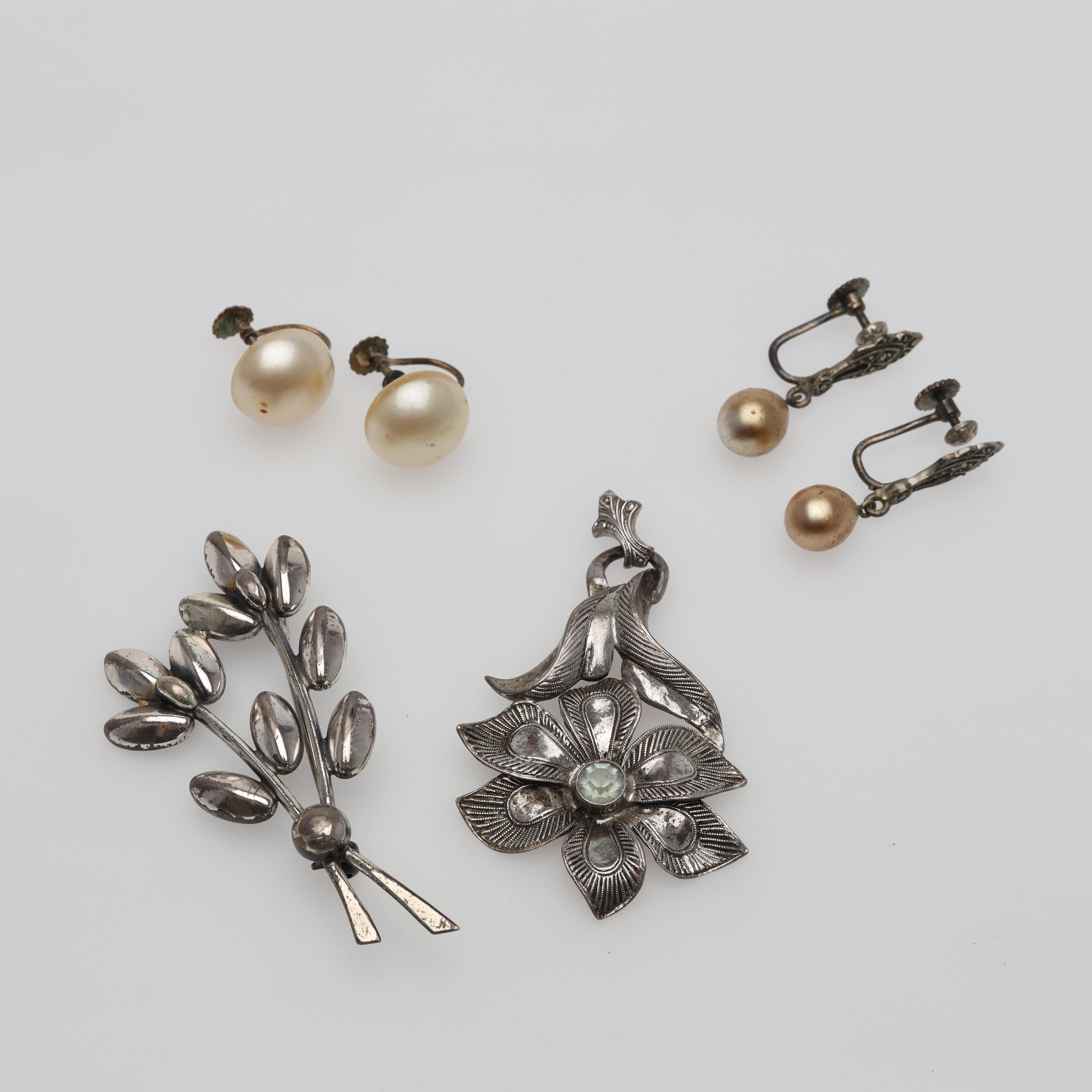 SMYCKEN 6 delar silver bruttovikt ca 18,3 gram.