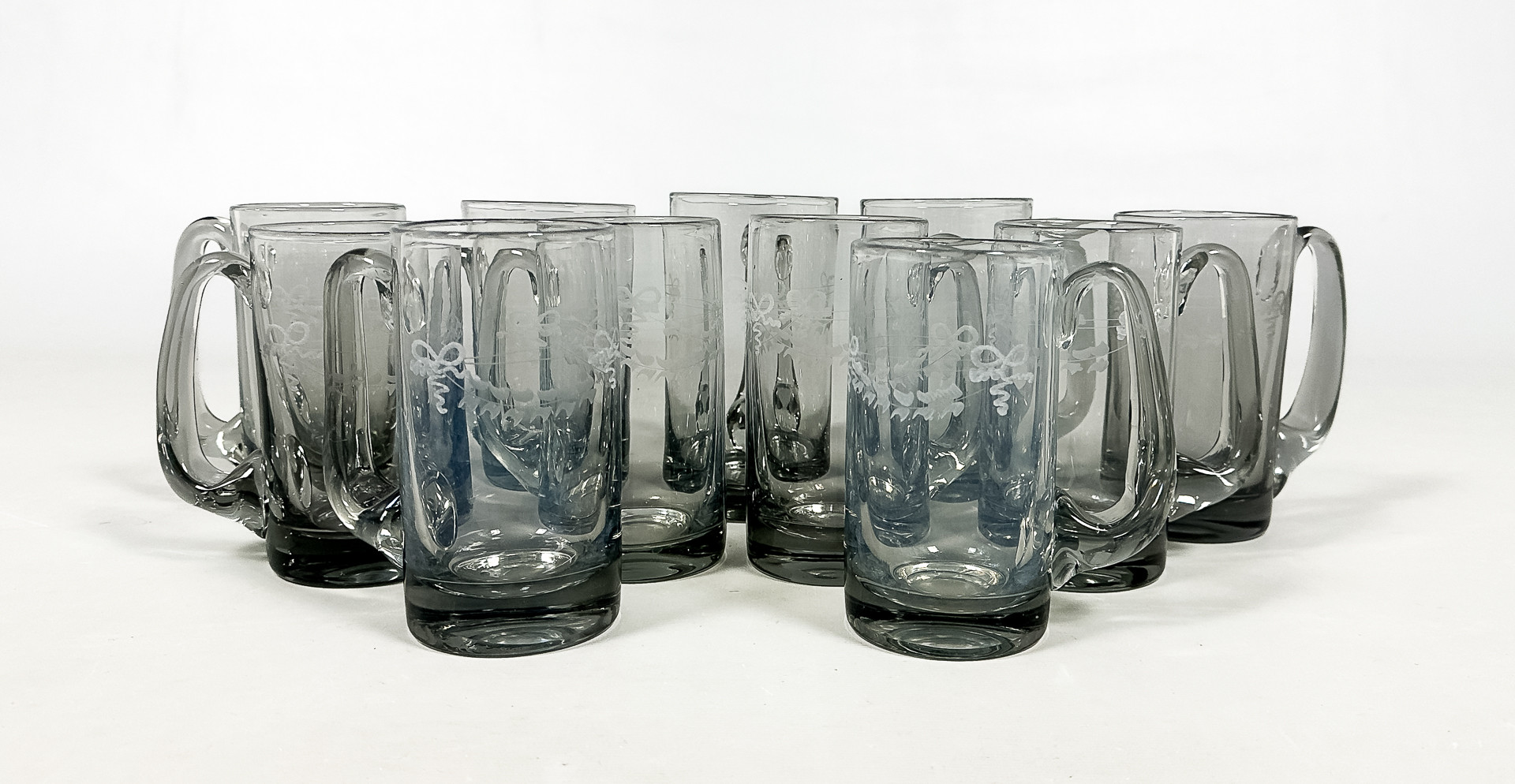 ÖLGLAS, 11 st, Reijmyre.