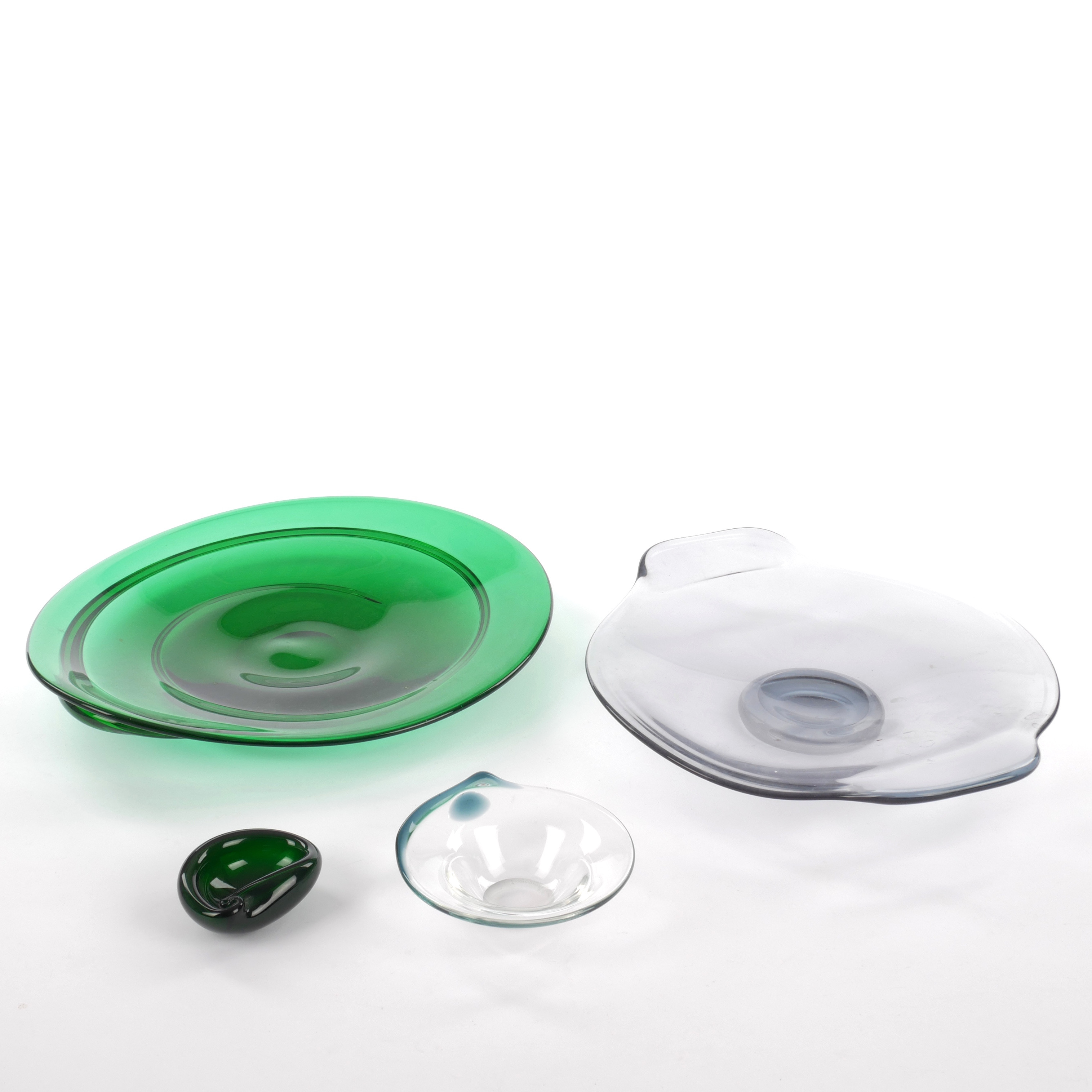 FAT OCH SKÅLAR, 4 st, glas, Gullaskruf.