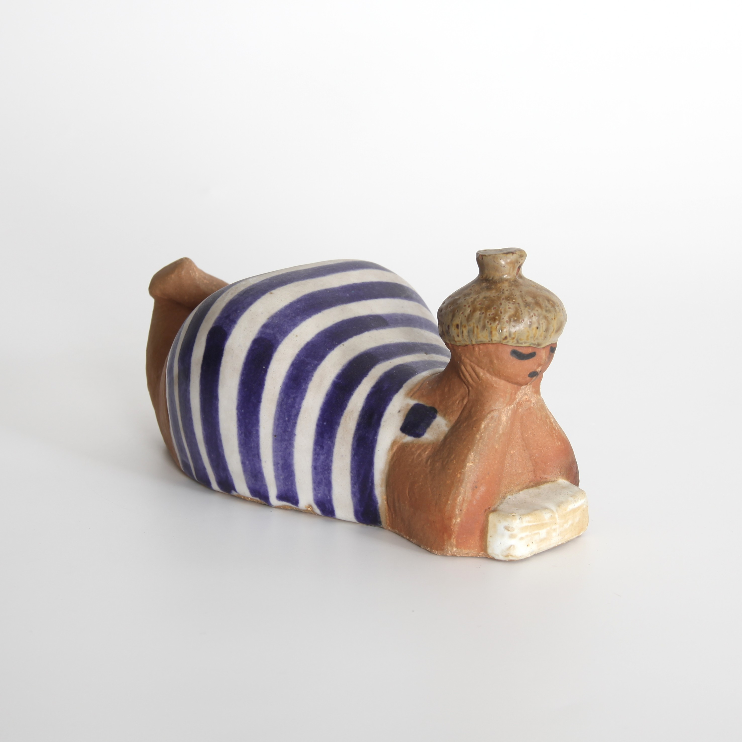 LISA LARSON. 1931-2024. Figurin "Beata", ur serien "ABC-flickorna", Gustavsberg, 1958.