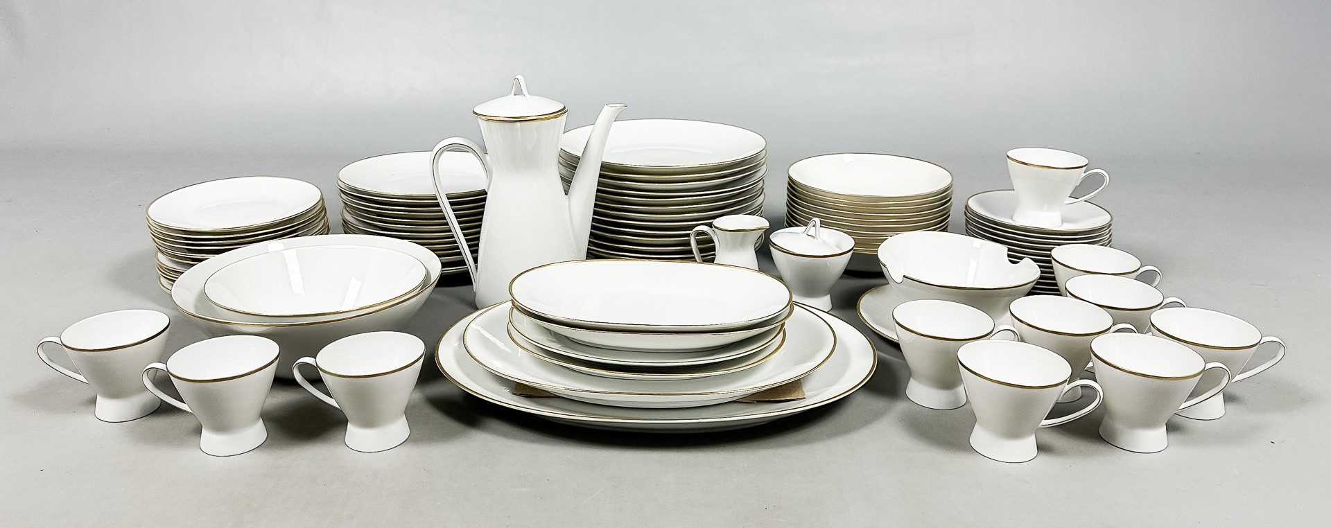 SERVISDELAR, 86 delar, porslin, Rosenthal.