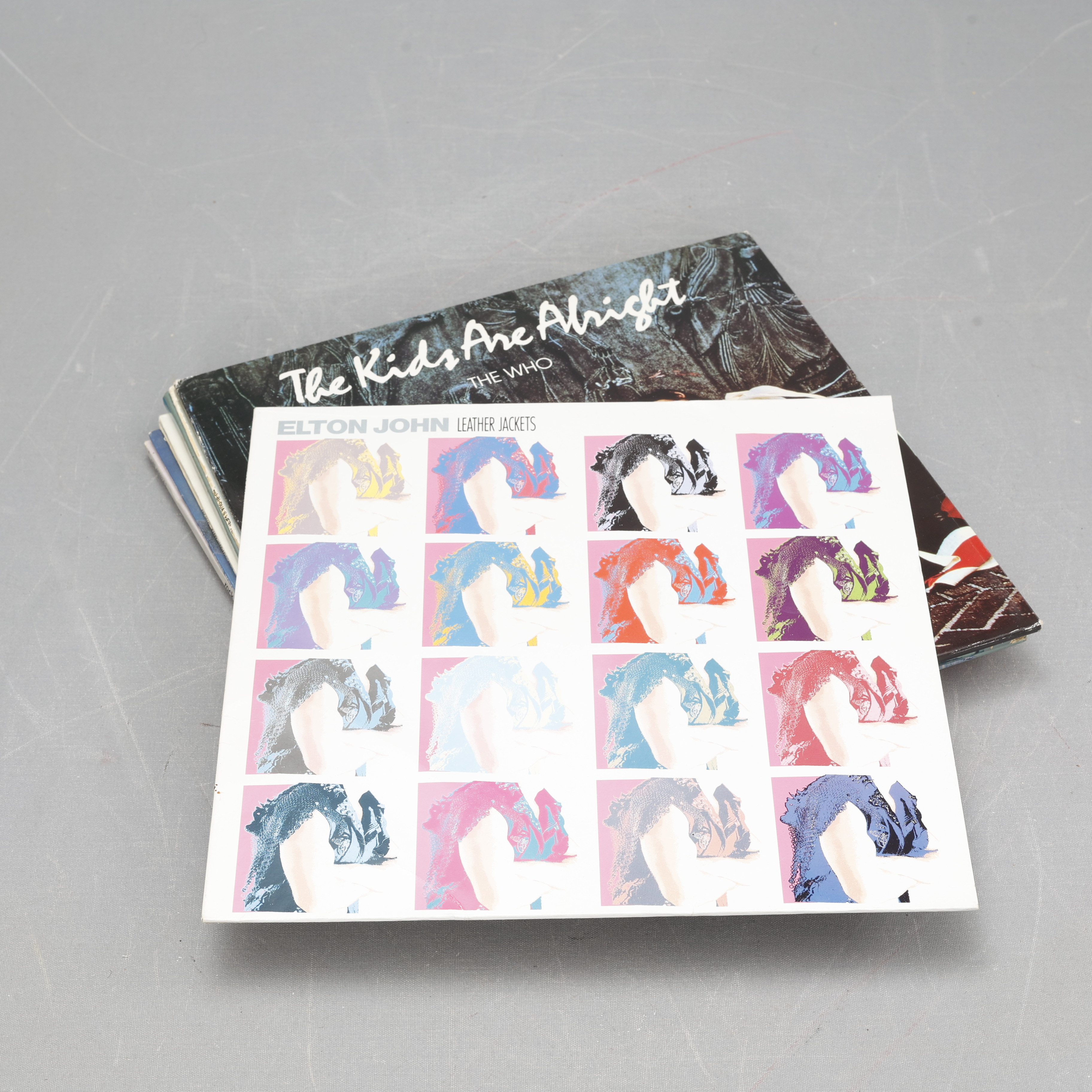 VINYLSKIVOR, 10 stycken, blandade artister.