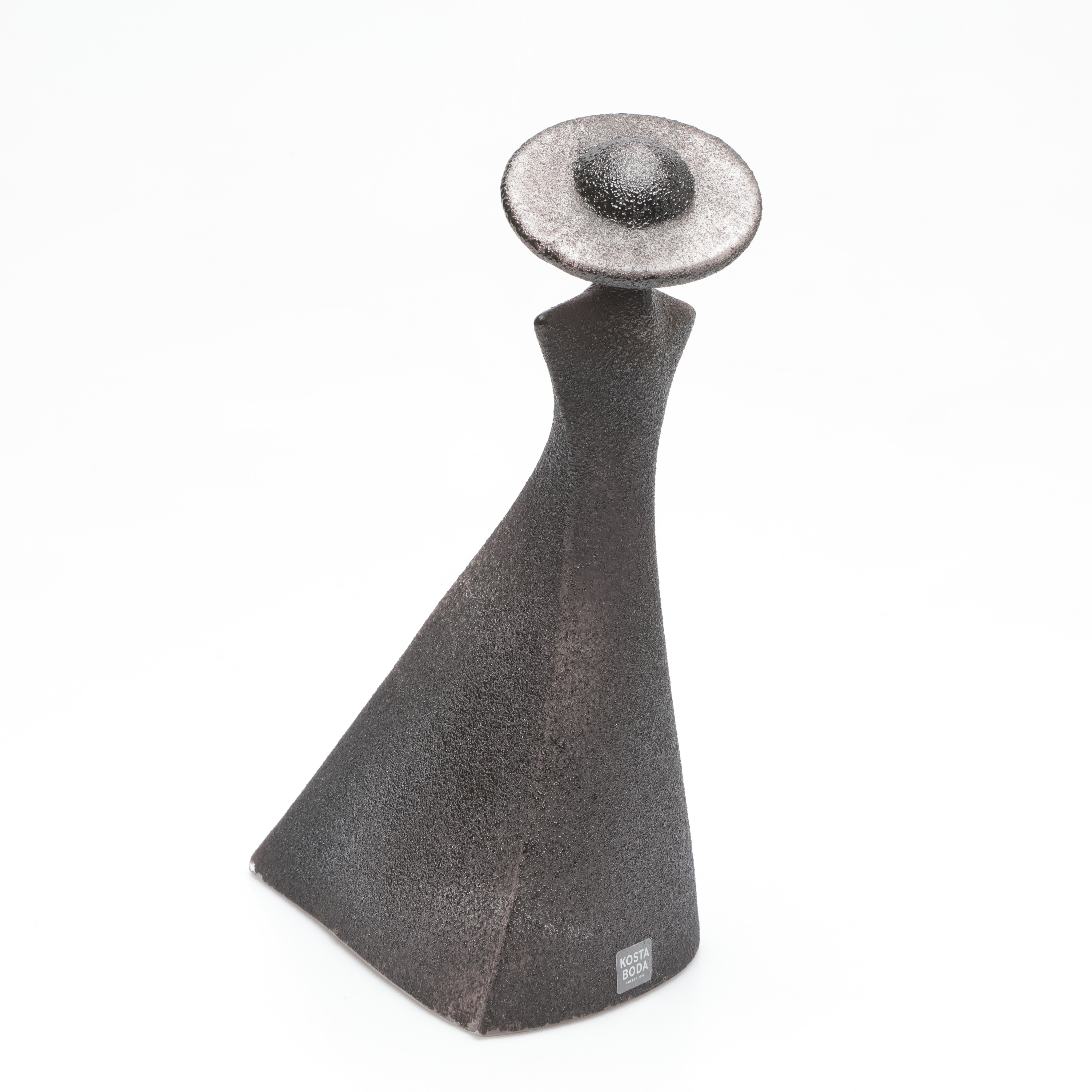 KJELL ENGMAN. skulptur, "Madame", konstglas, ur serien Catwalk, Kosta Boda.