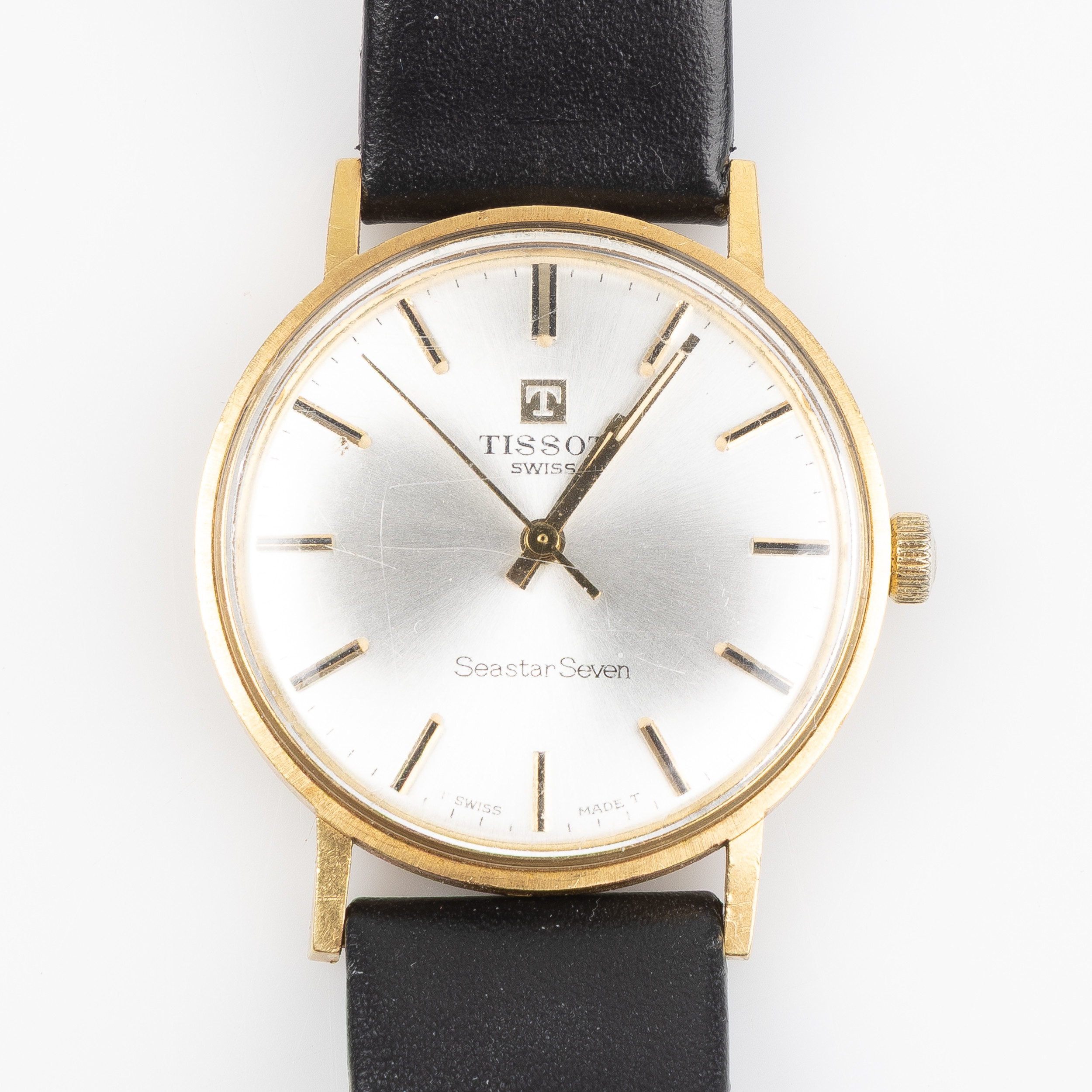 TISSOT, Seastar Seven, armbandsur, 33,5 mm, 18K guld, ca 1975.