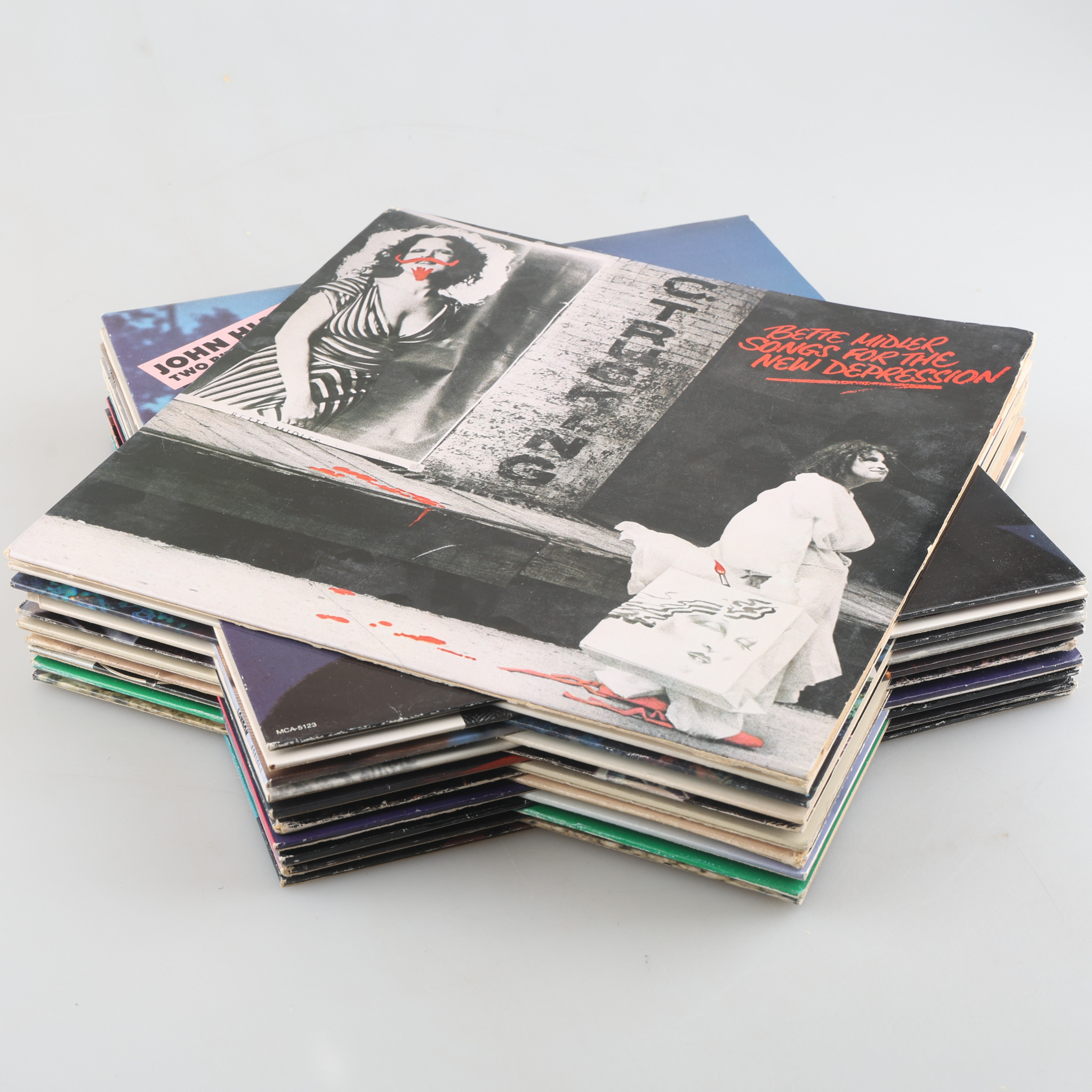 VINYLSKIVOR, 20 stycken, rock m.m.