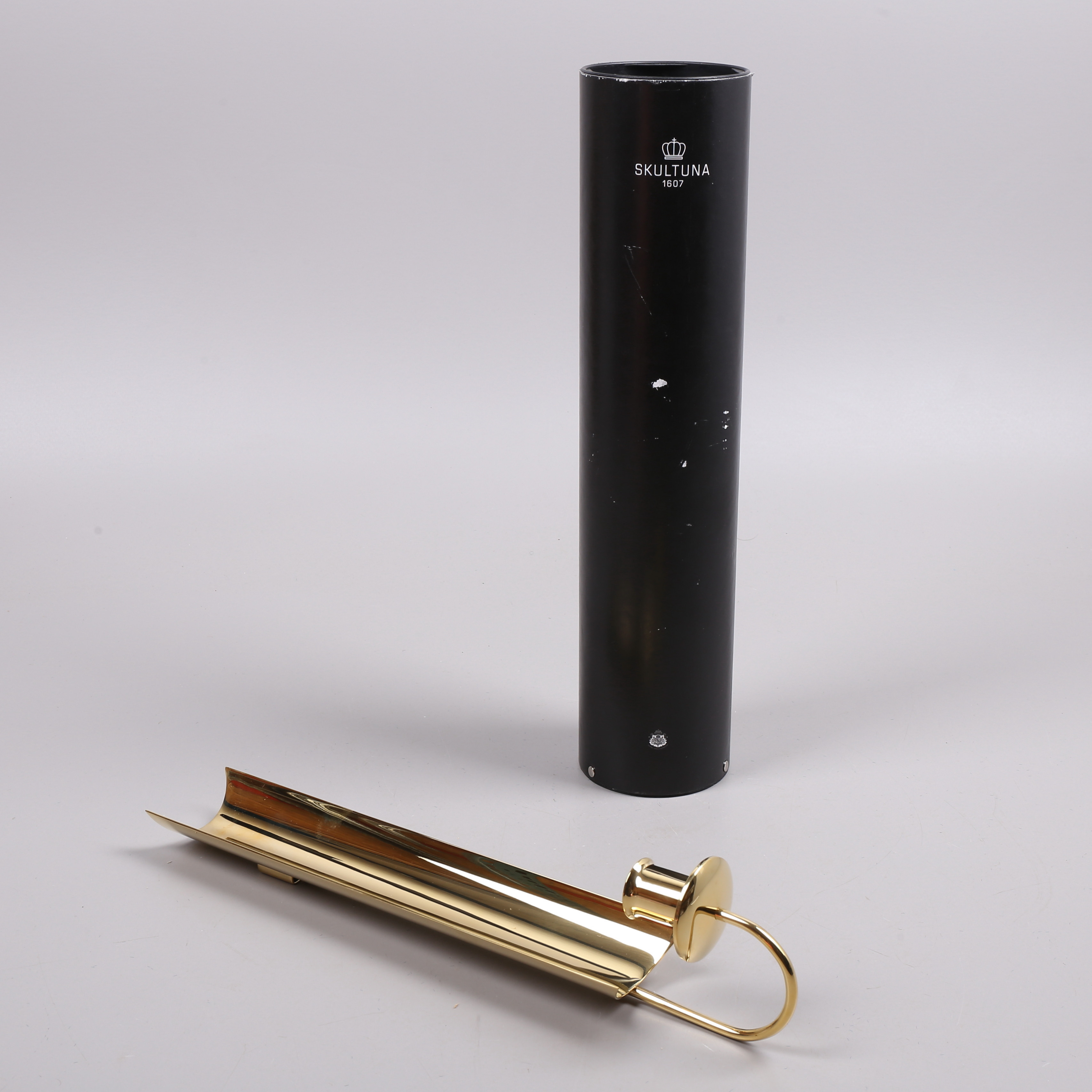 PIERRE FORSSELL. Väggljusstake, "Lampett Reflex", mässing, Skultuna, 1900/2000-tal.
