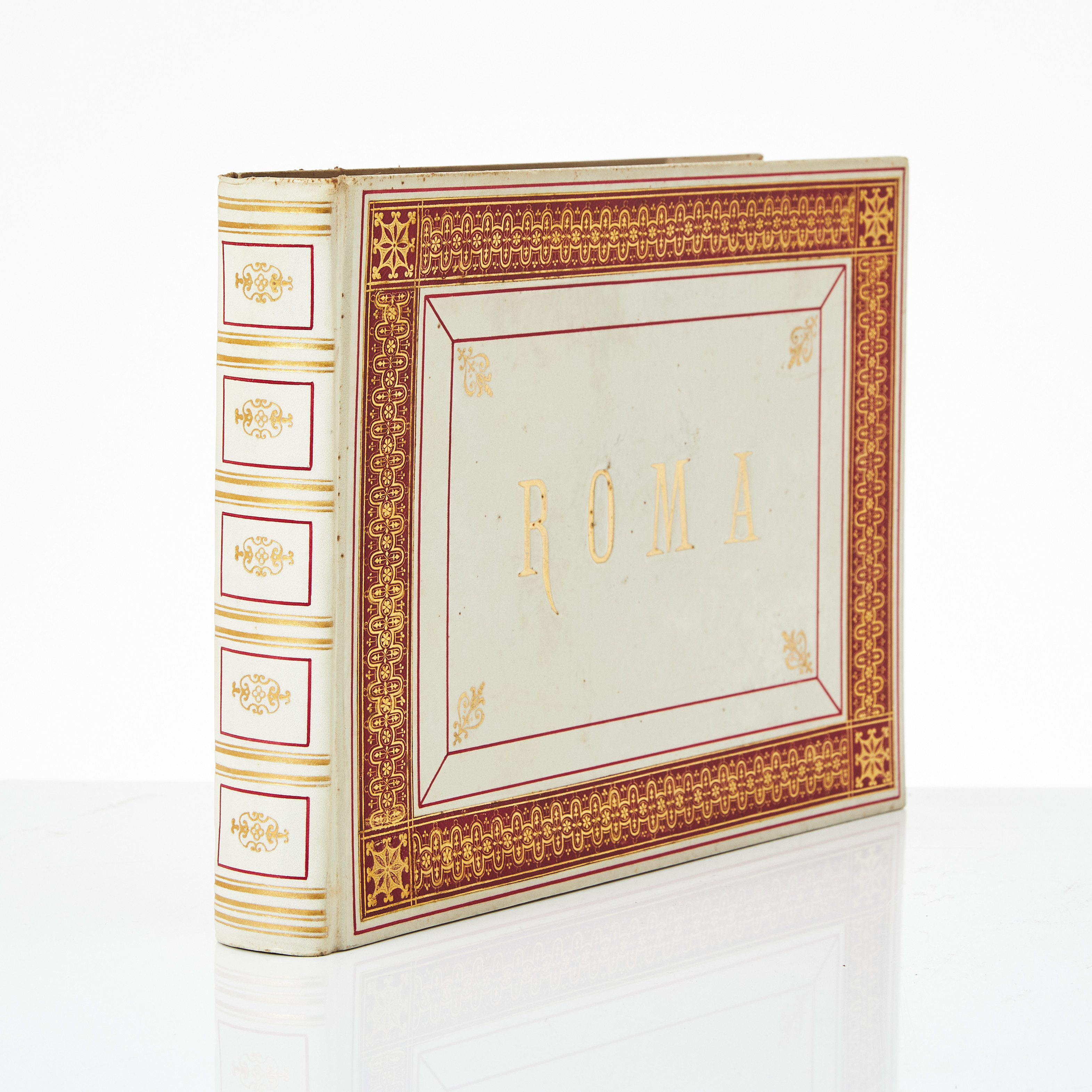 ROM, FOTOALBUM, PROVENIENS CRONSTEDT, CA 1870.