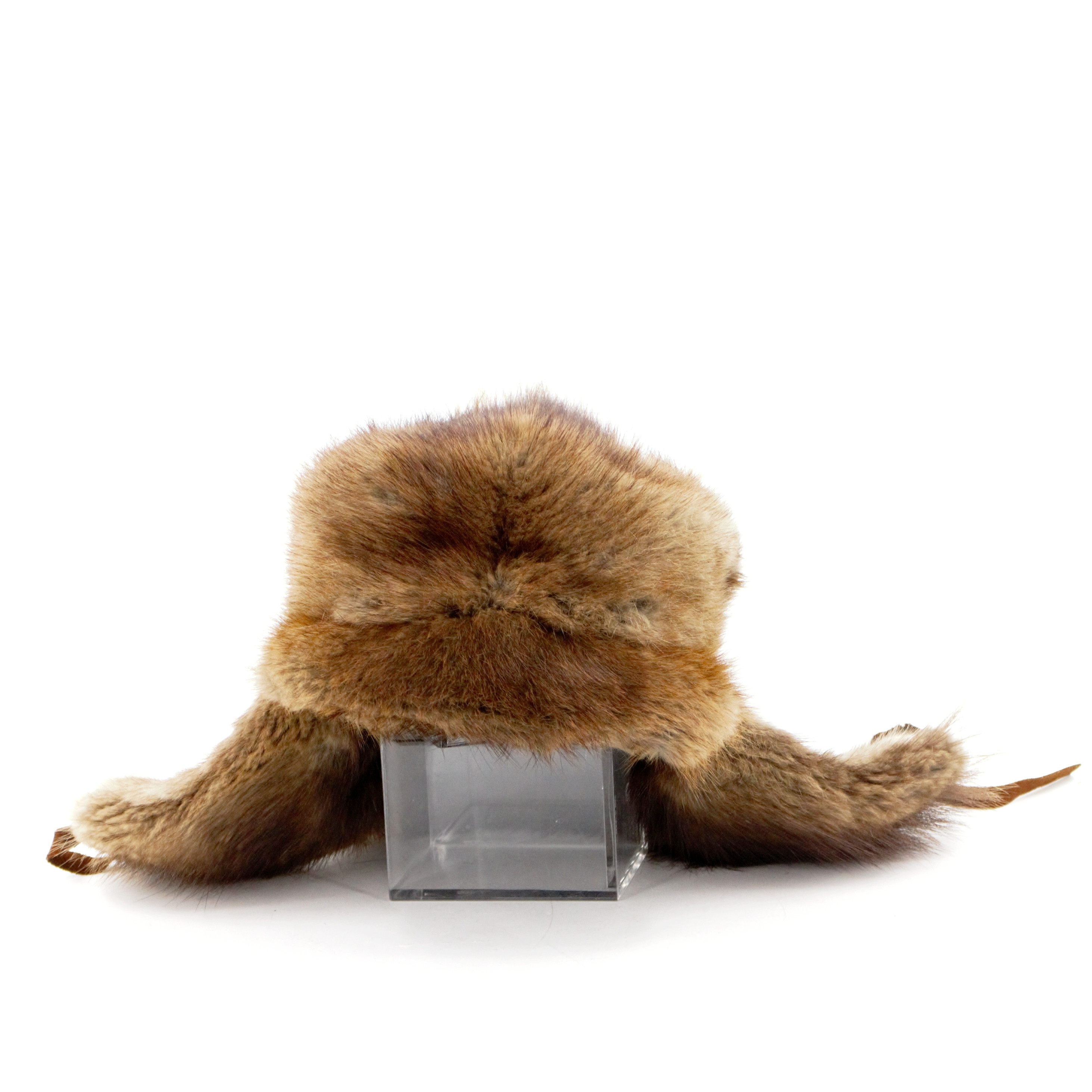 PÄLSMÖSSA, s.k. "Ryssmössa", bisam, uppskattad stl. 57, 1970-tal.