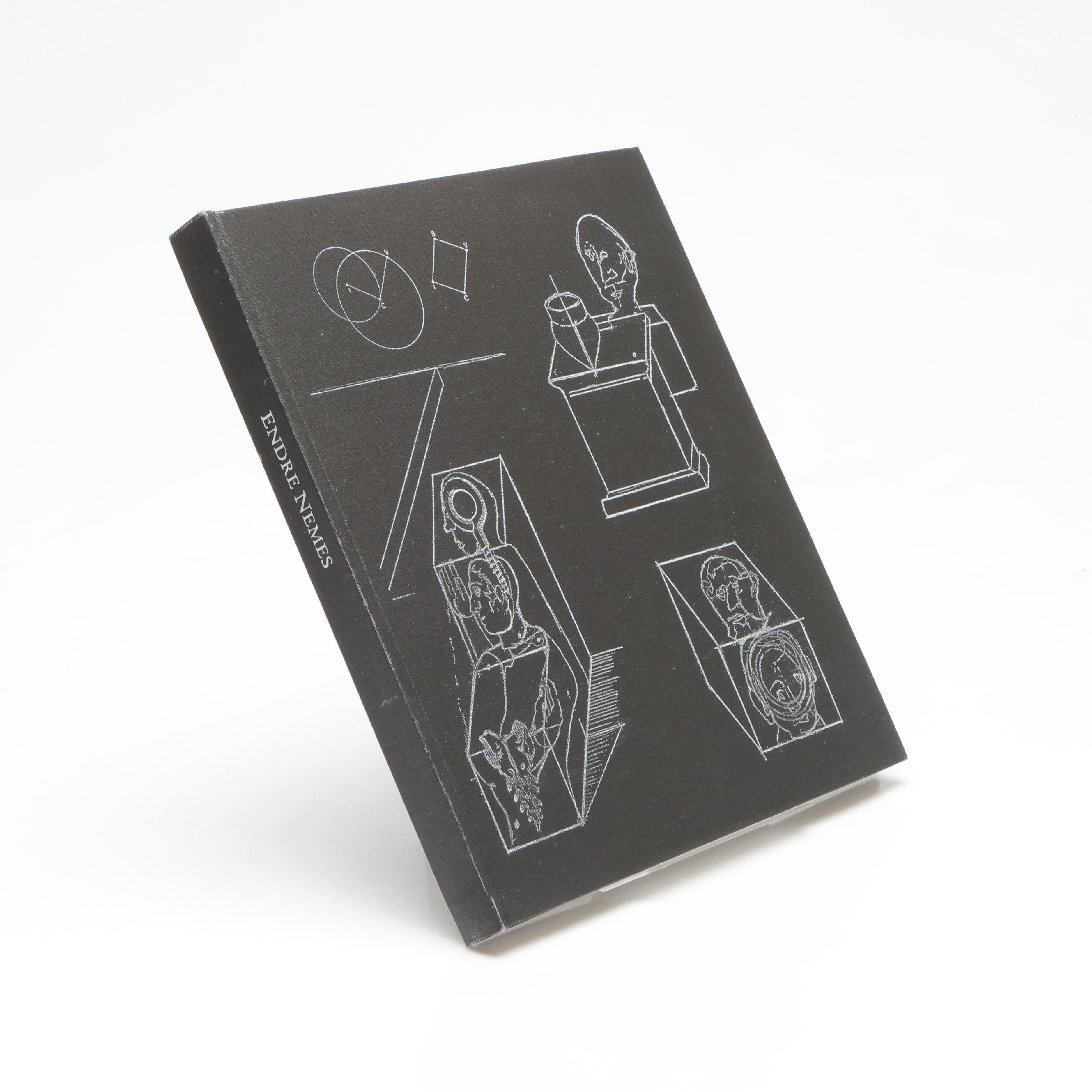 ENDRE NEMES. Bok med färglitografi, signerad och numrerad 45/150.