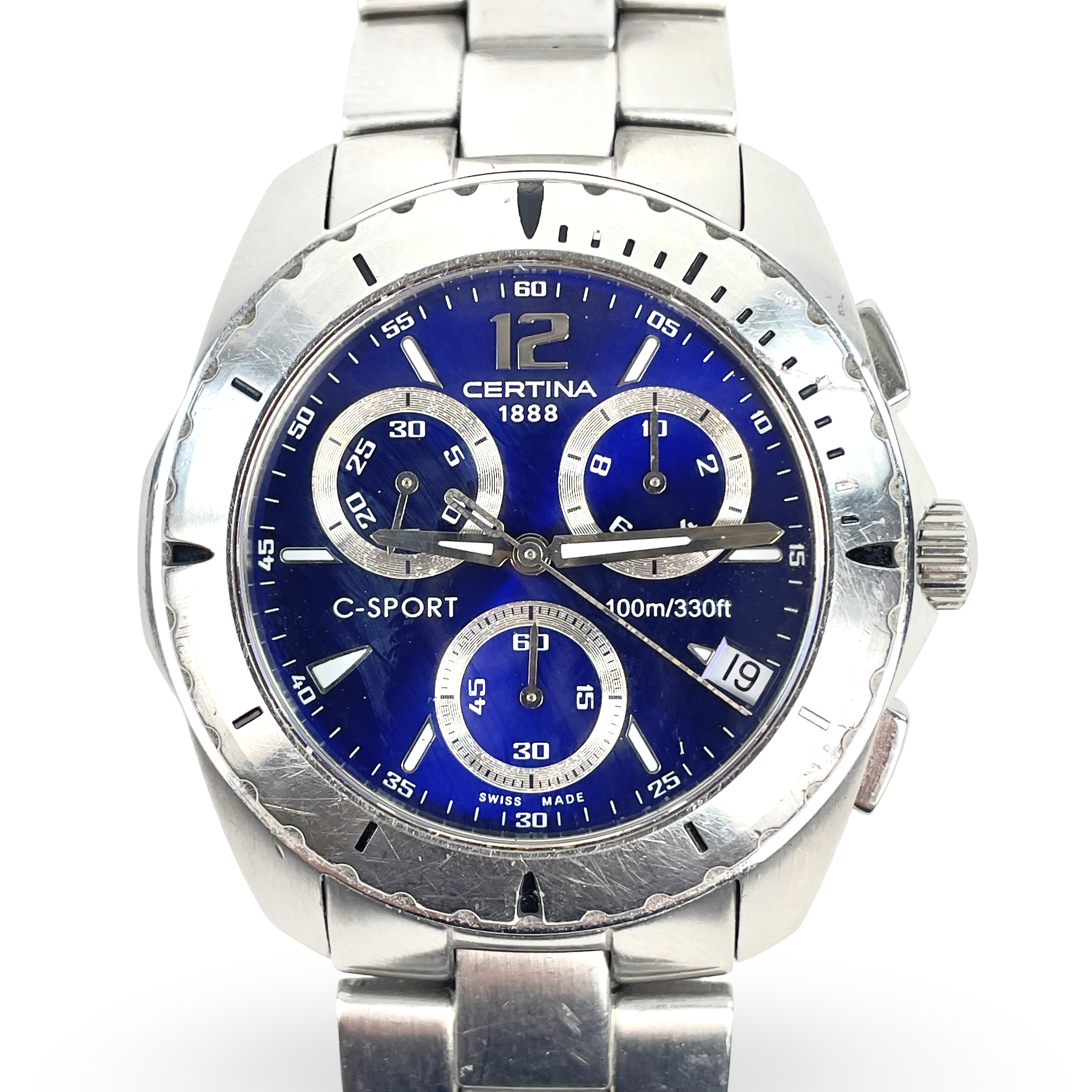 ARMBANDSUR. Certina C-Sport, quartz, rostfritt stål.