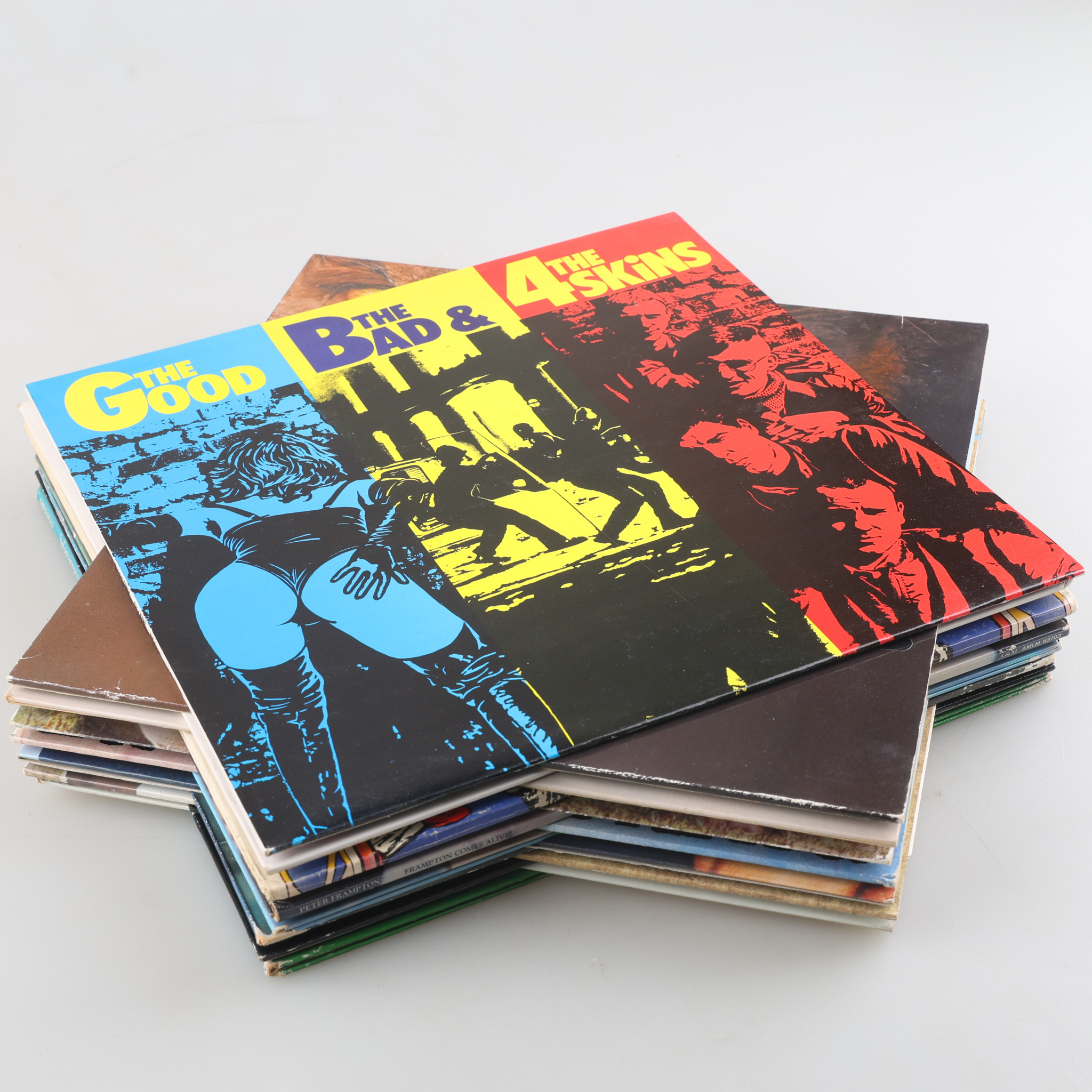 VINYLSKIVOR, 15 stycken, rock, blues m.m.