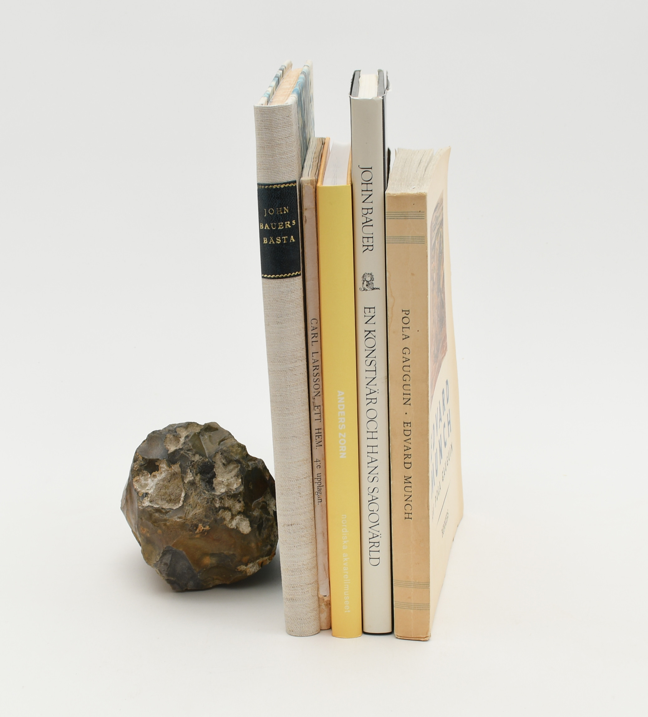 Konstböcker. John Bauer, Zorn, C Larsson, Munch 5 volymer.