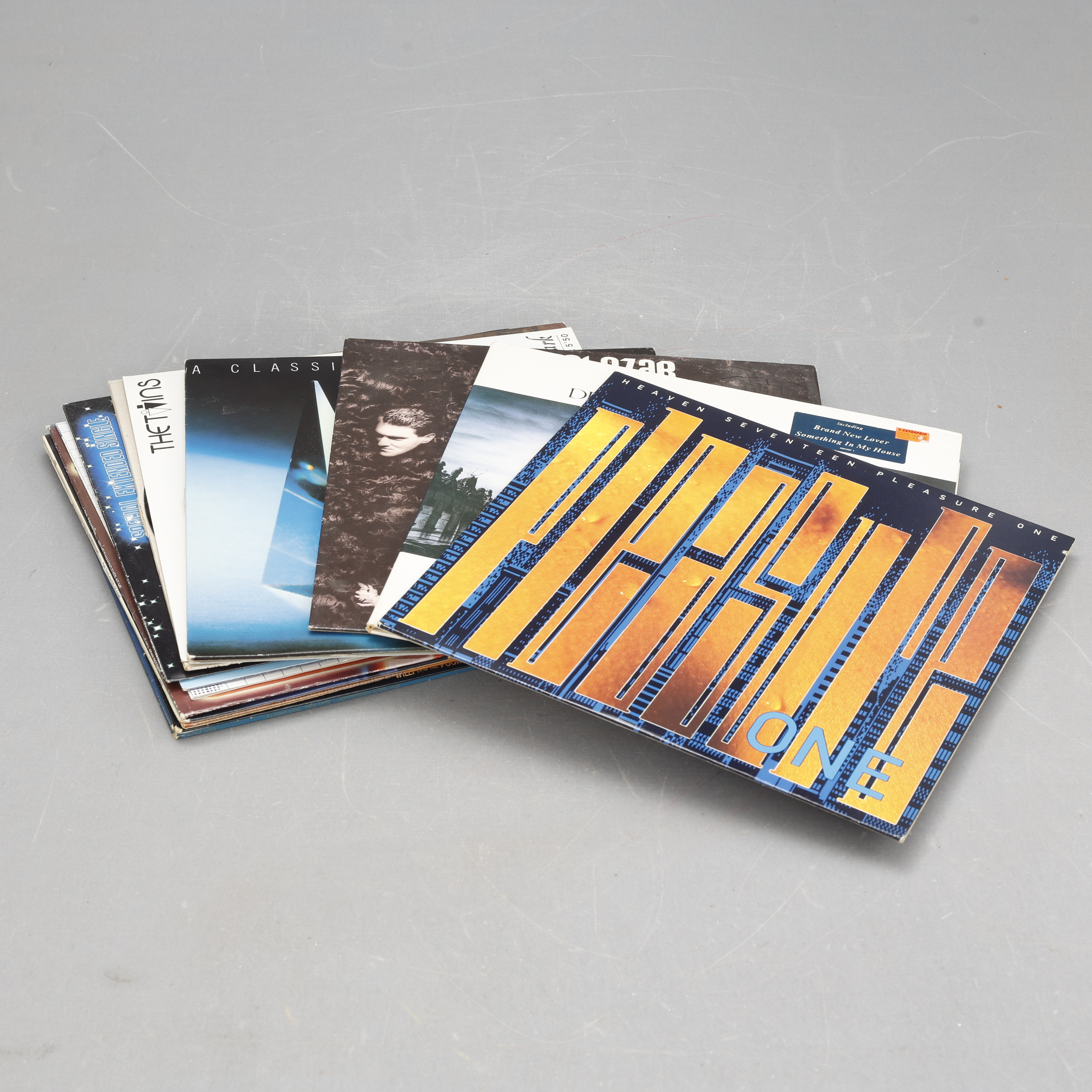 VINYLSKIVOR, 15 stycken, blandade artister.