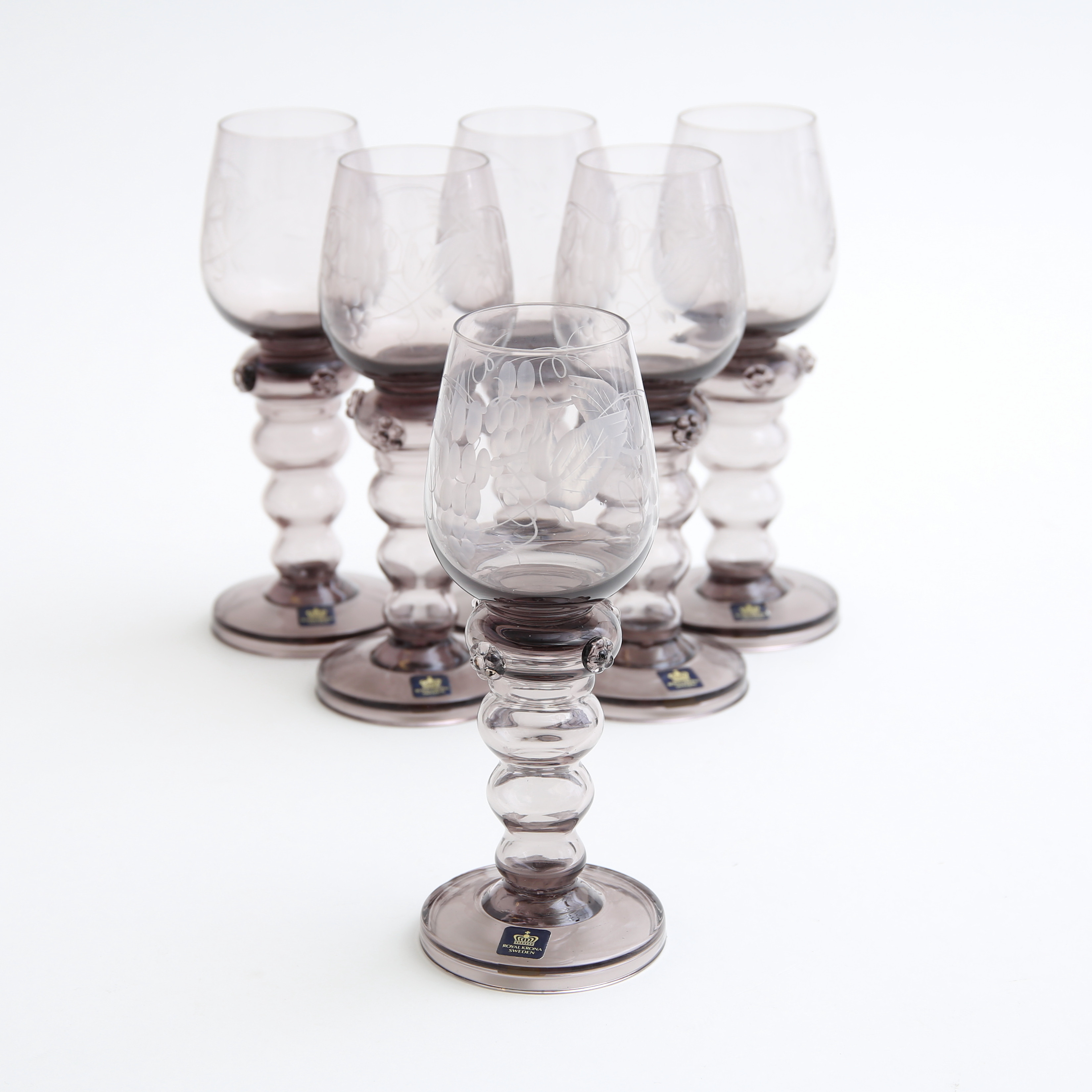 REMMARE, 6 st, Royal Crona, Sweden, 1900-tal.