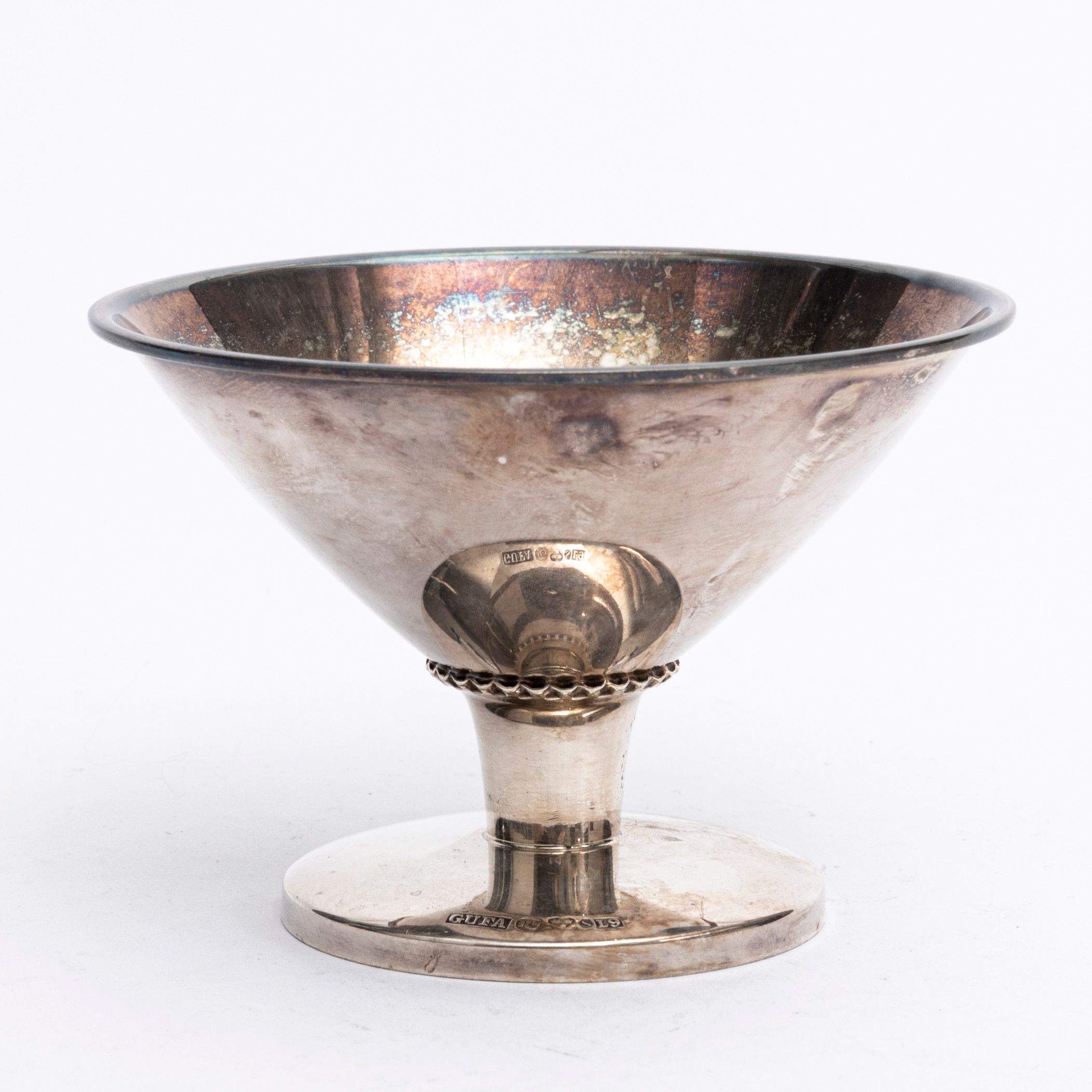 SKÅL på FOT, silver, Gufa Gundefeldt & Falk Silvervaru, Göteborg, 1961.