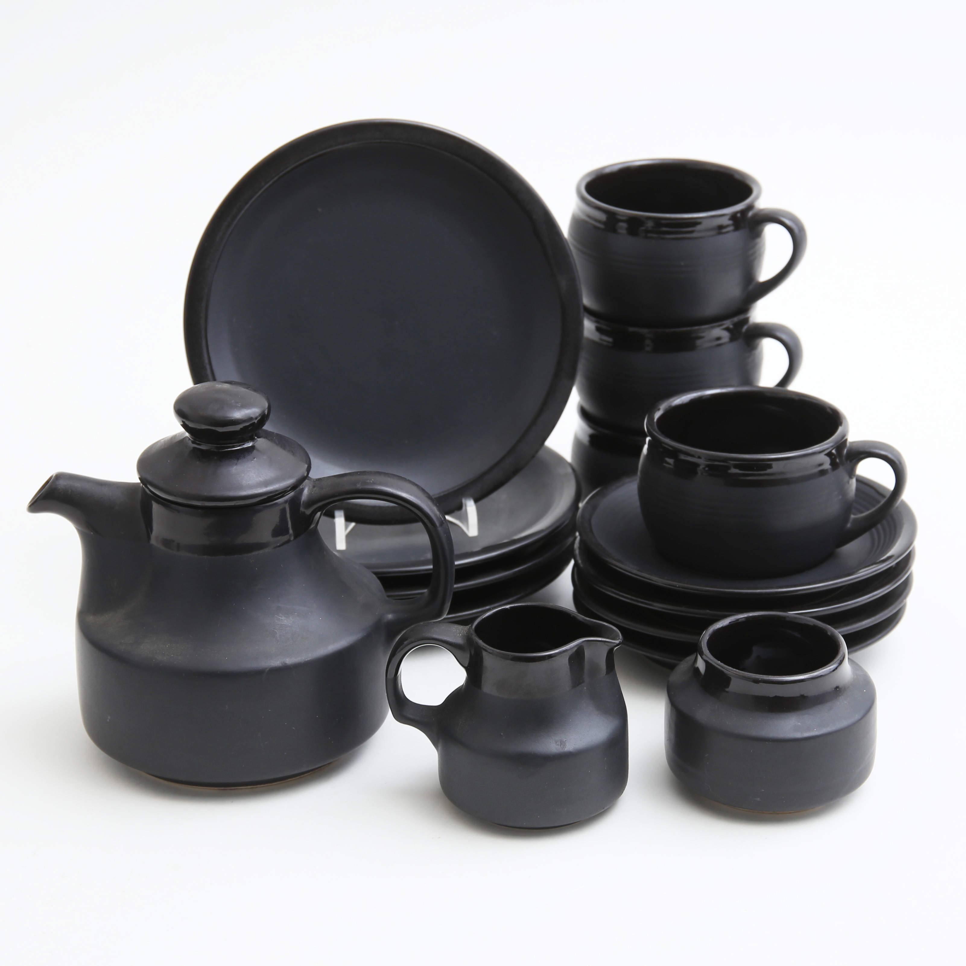 TESERVIS, 15 delar, keramik, 1900-talets andra hälft.