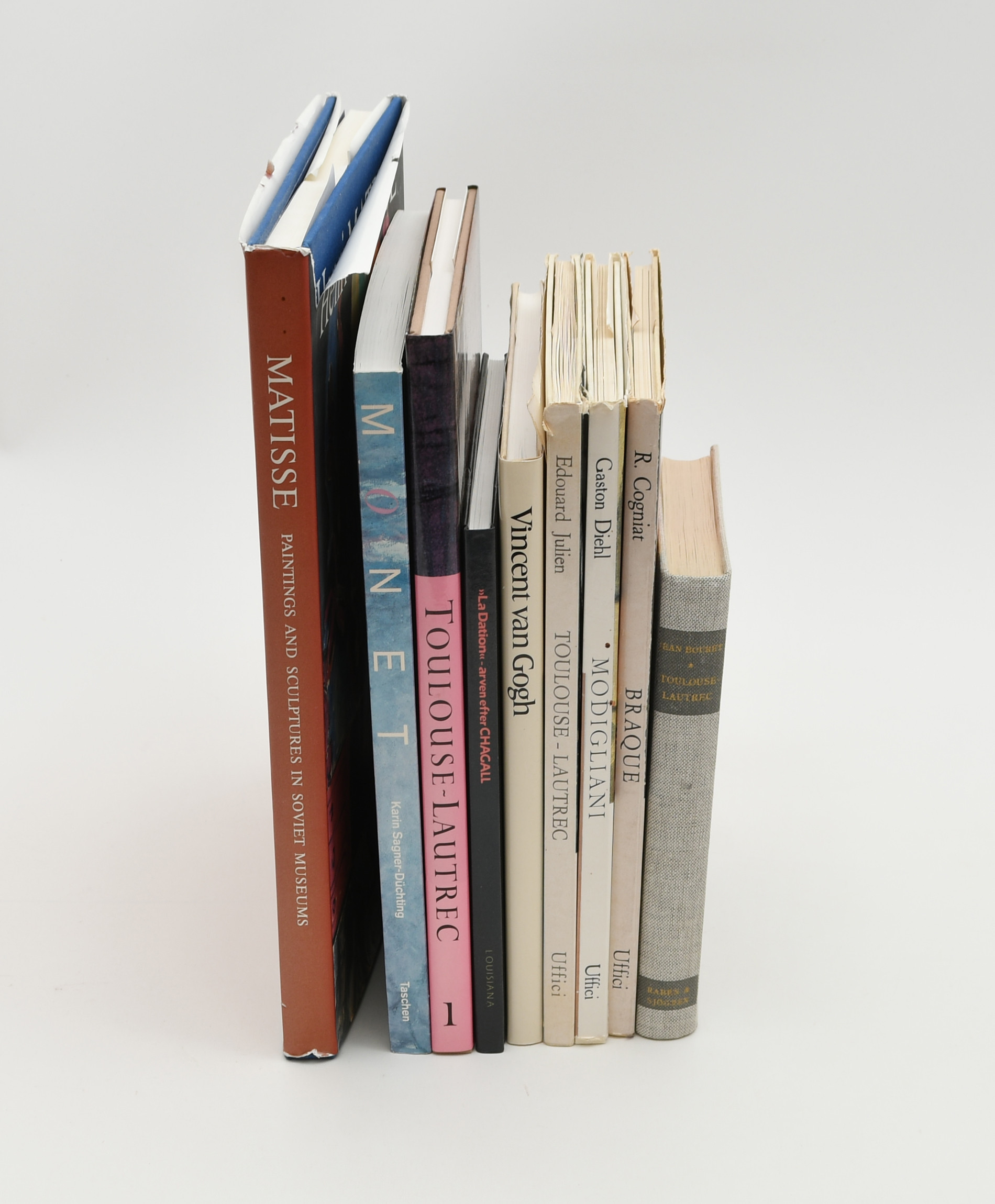 Konstböcker. Frankrike. 9 volymer.