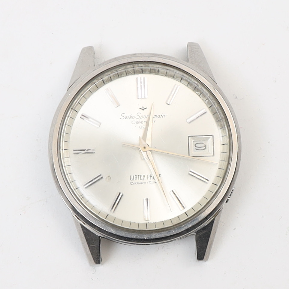HERRARMBANDSUR, Seiko Sportsmatic calendar 820.