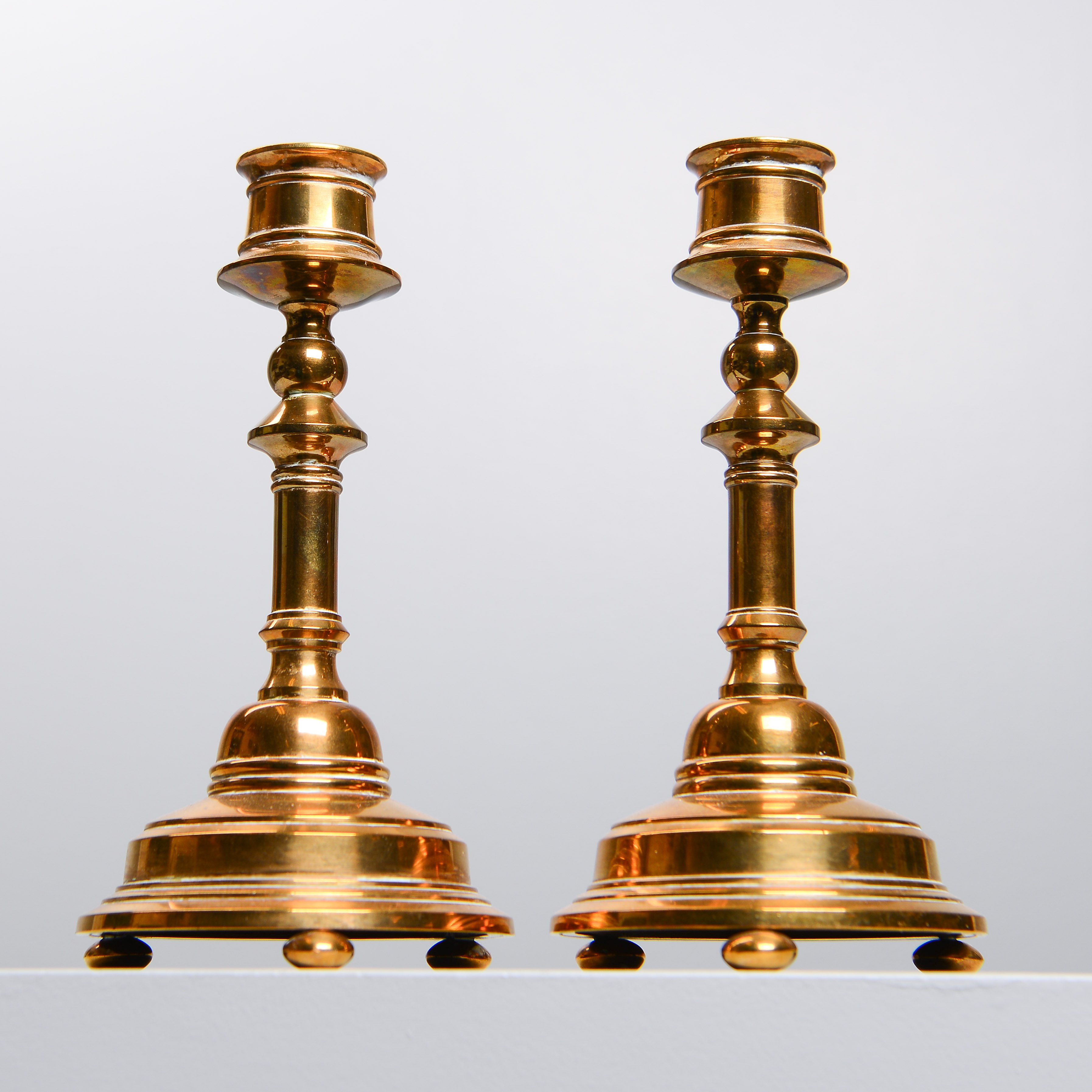 LJUSSTAKAR, ett par, No 97, Gusums Bruk.