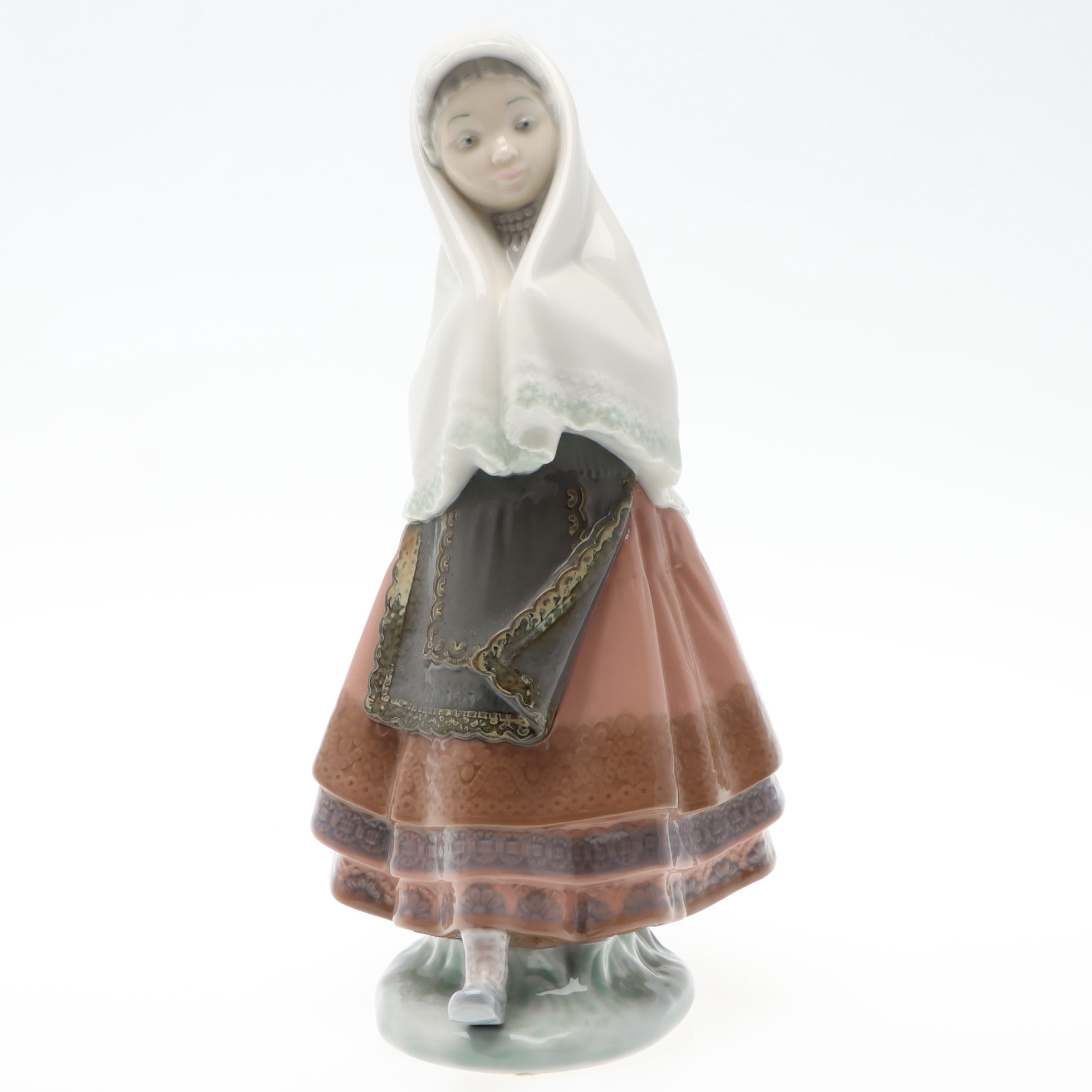 FIGURIN, porslin, "Festival Time", modell 5053, Lladró, Spanien, 1978.