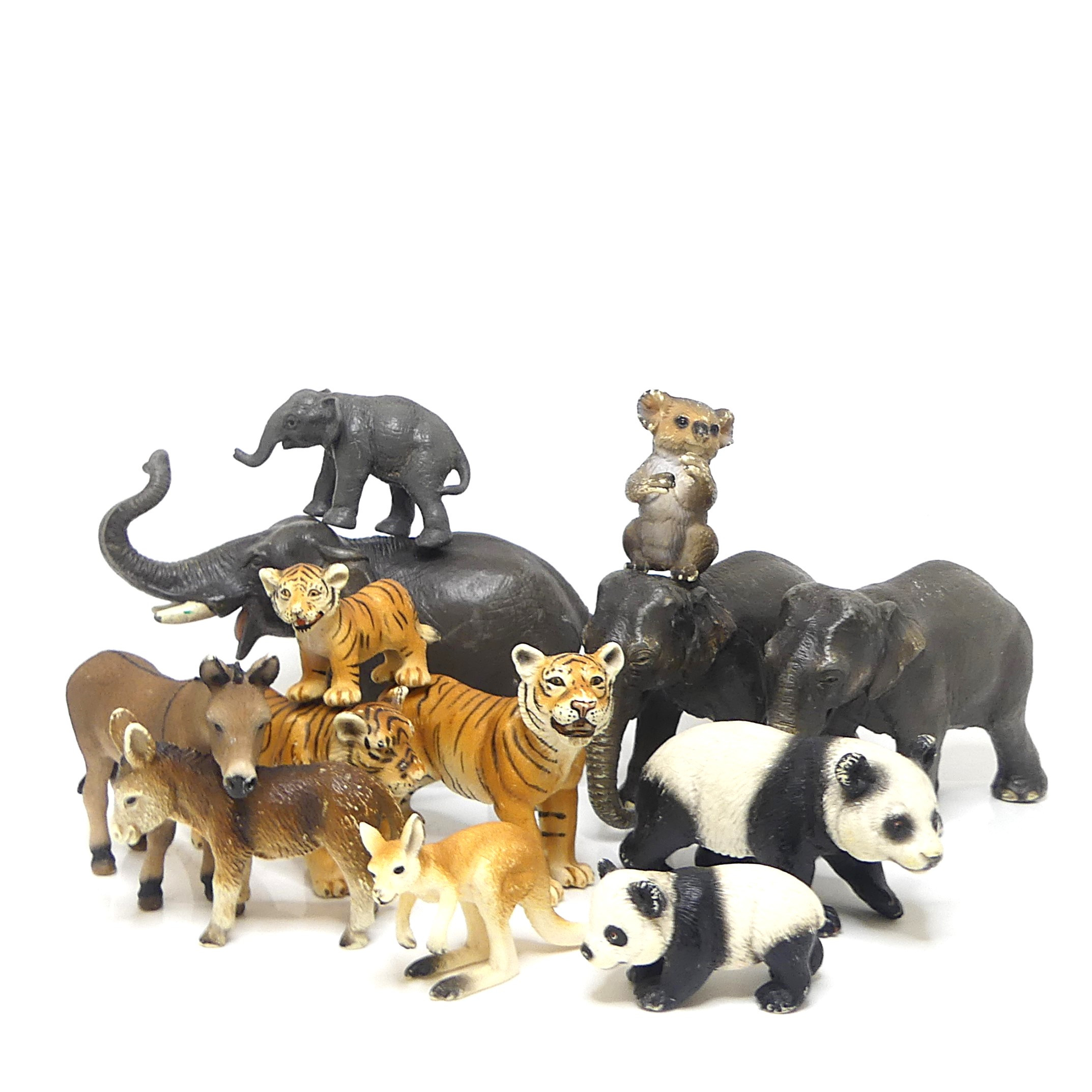 LEKSAKSDJUR, Asien och Australien, 13 st, Schleich.