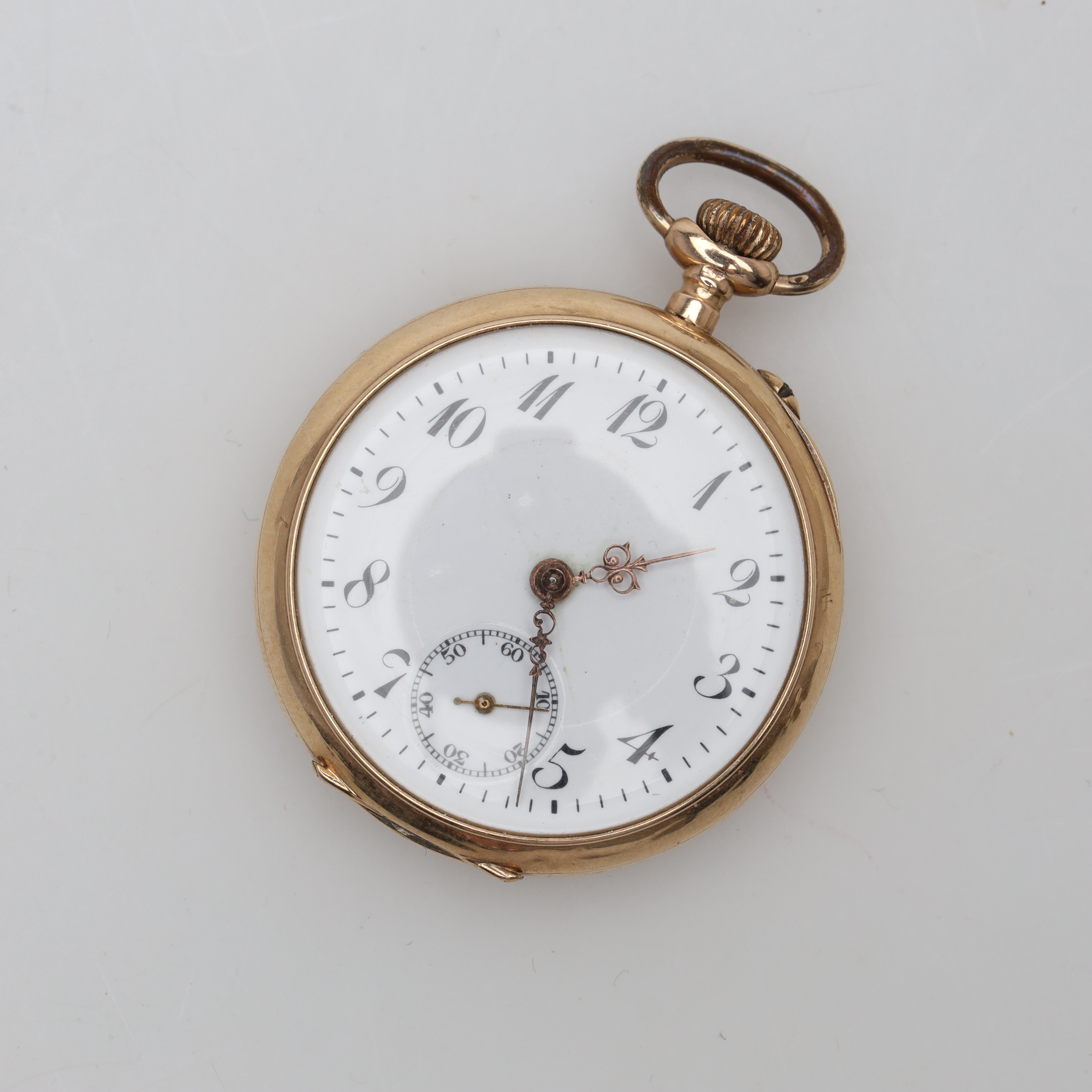 FICKUR 14K, guld, bruttovikt ca 26 gram.