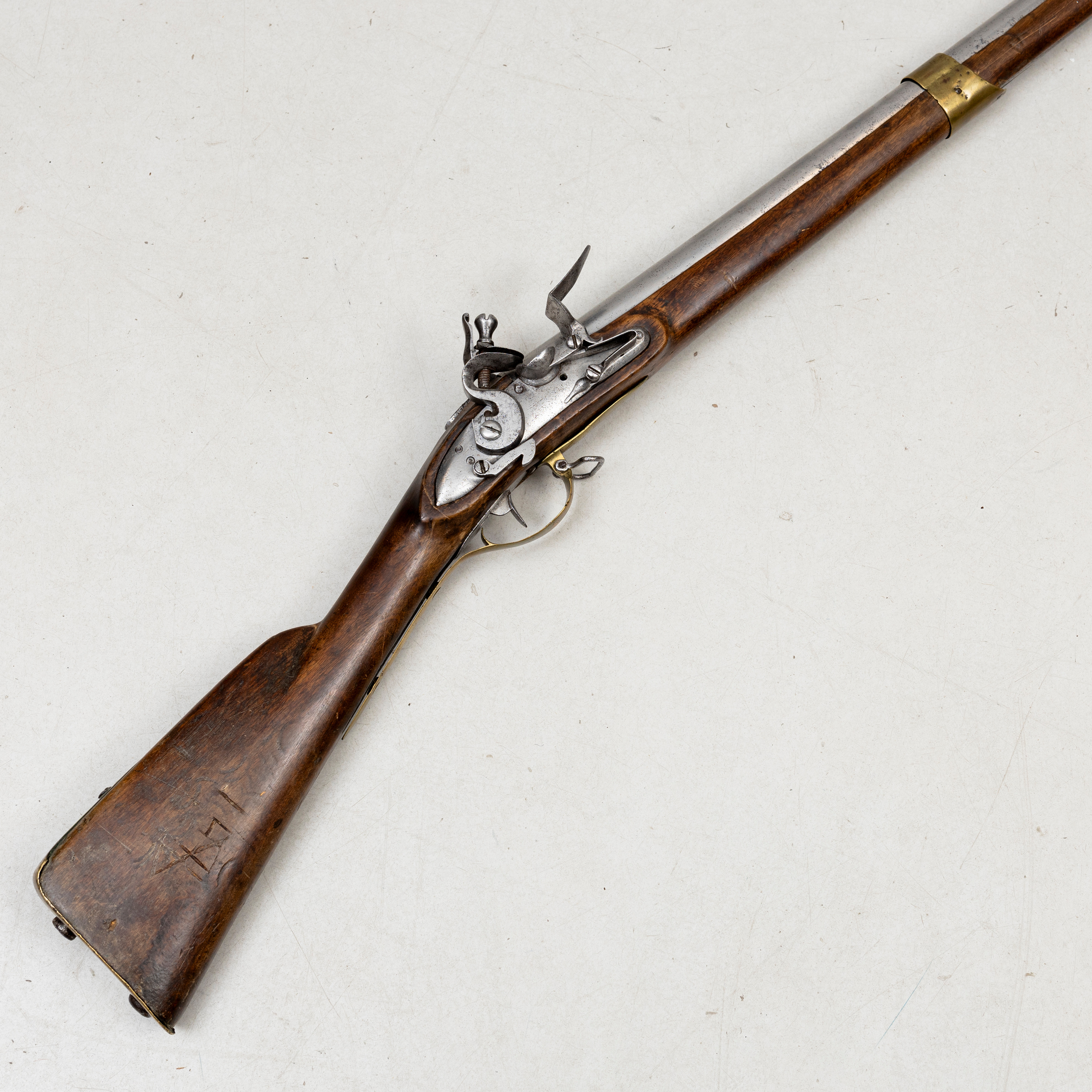 FLINTLÅSGEVÄR, svenskt, m/1805 reparationsmodell.