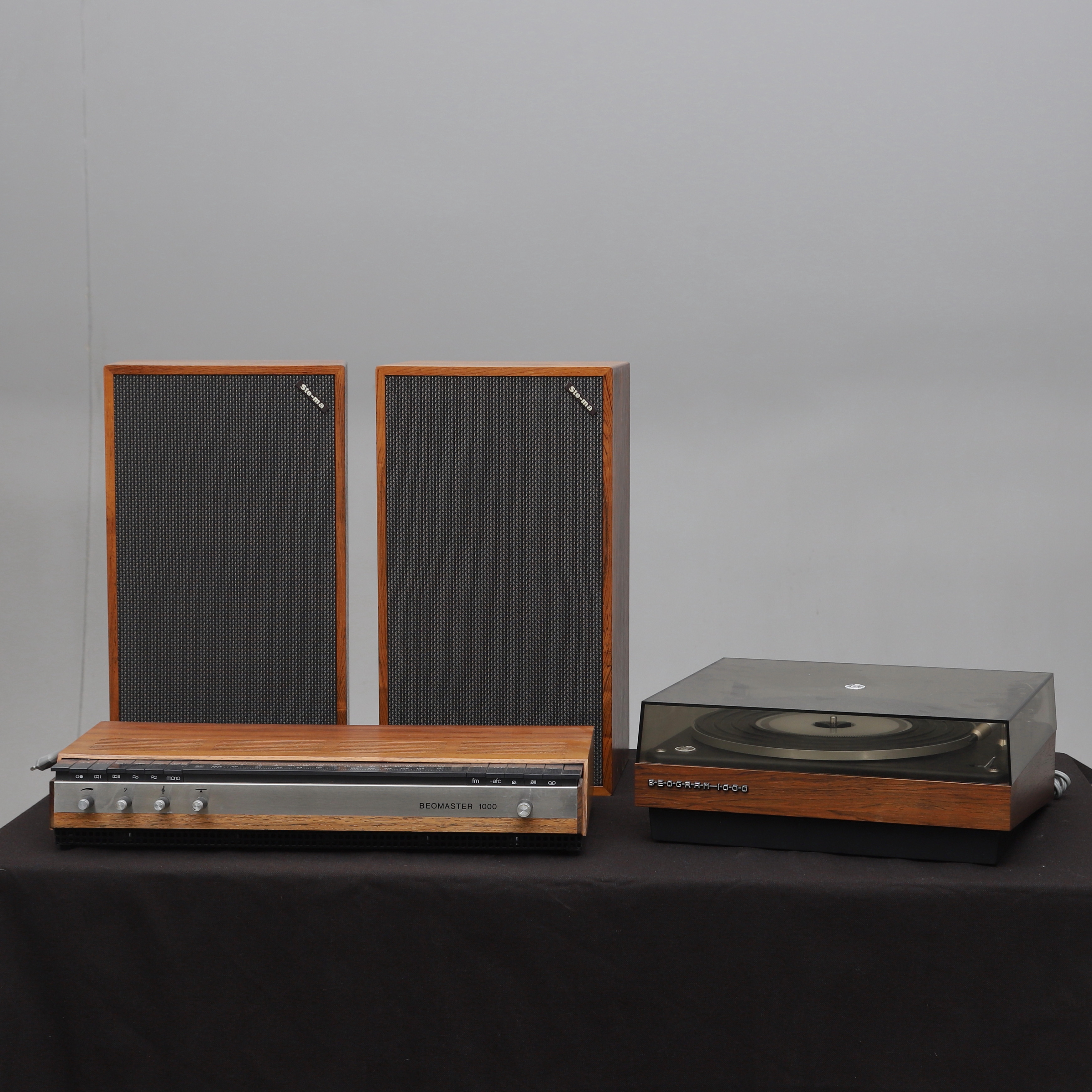 STEREO, 4 delar, Bang & Olufsen/STE-MA, Danmark, 1960-tal.