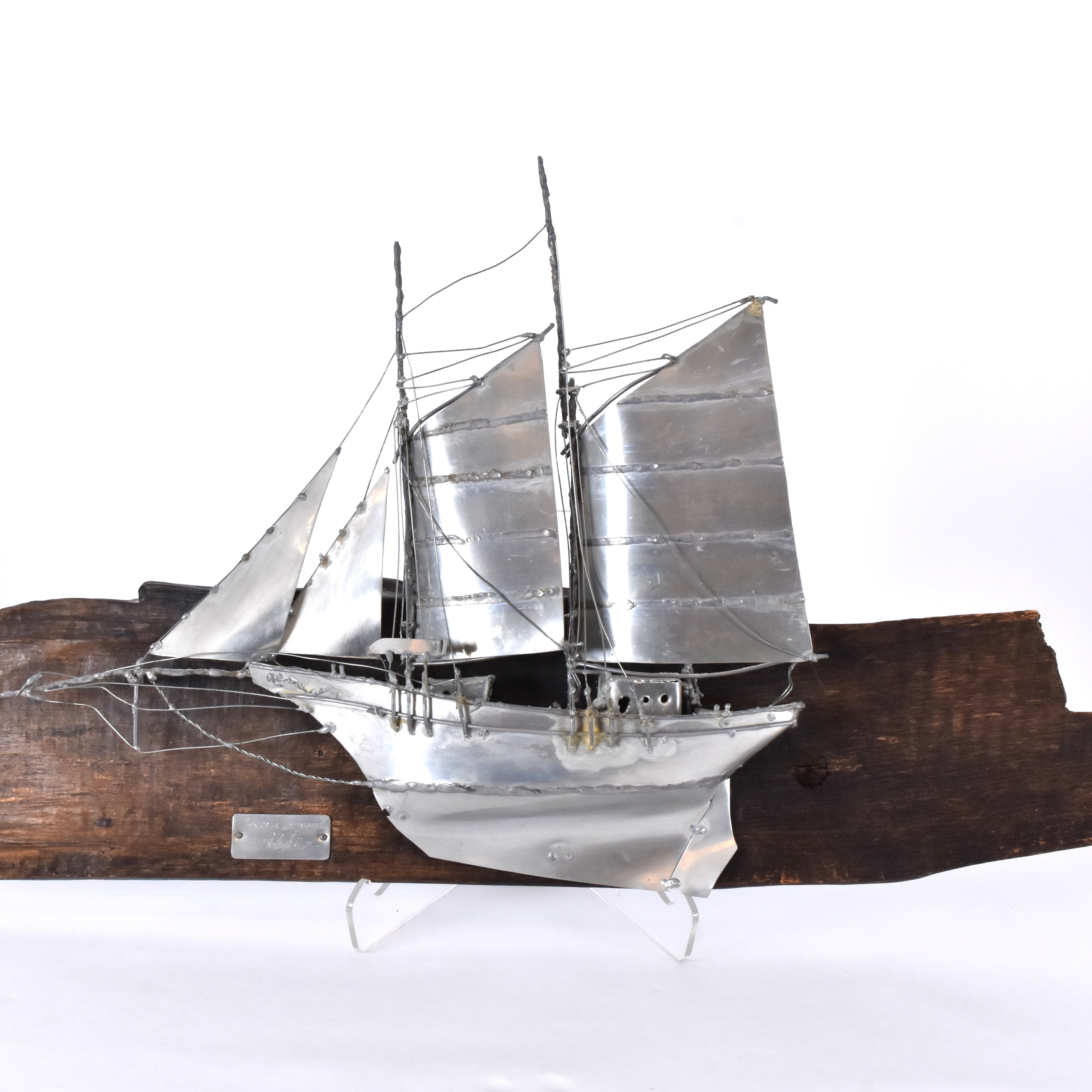 BÅTRELIEF, "Fransk skonare", Urban Ström.