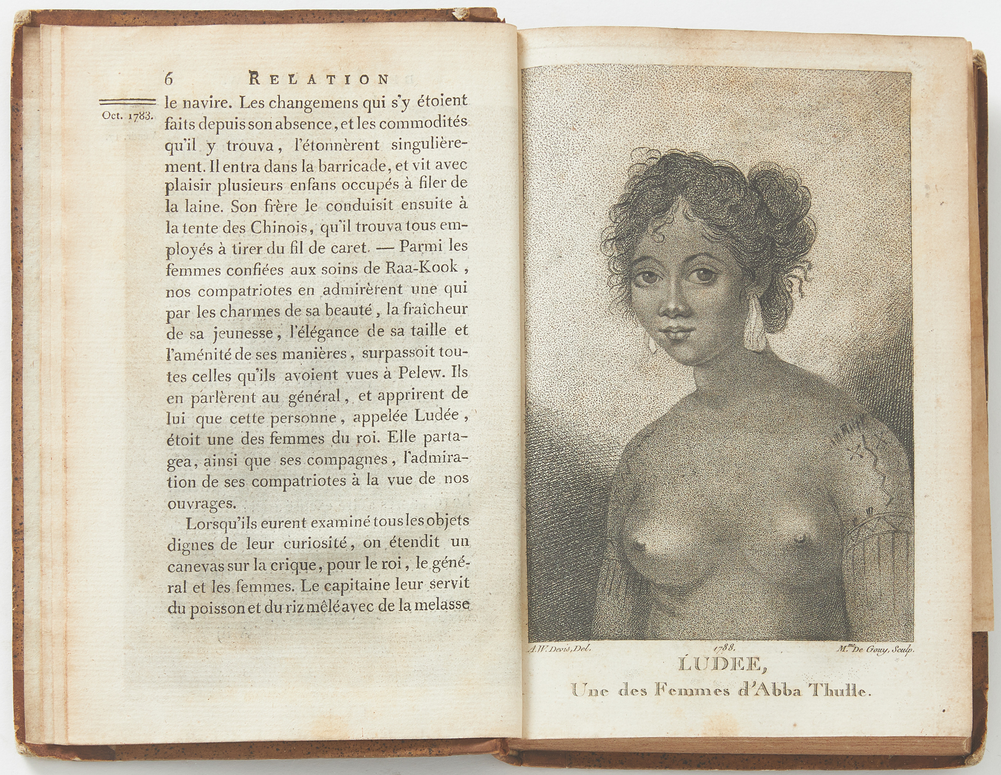 KEATE ON THE PALAU ISLANDS, Relation des Iles Pelew, 1788, 2 vols.