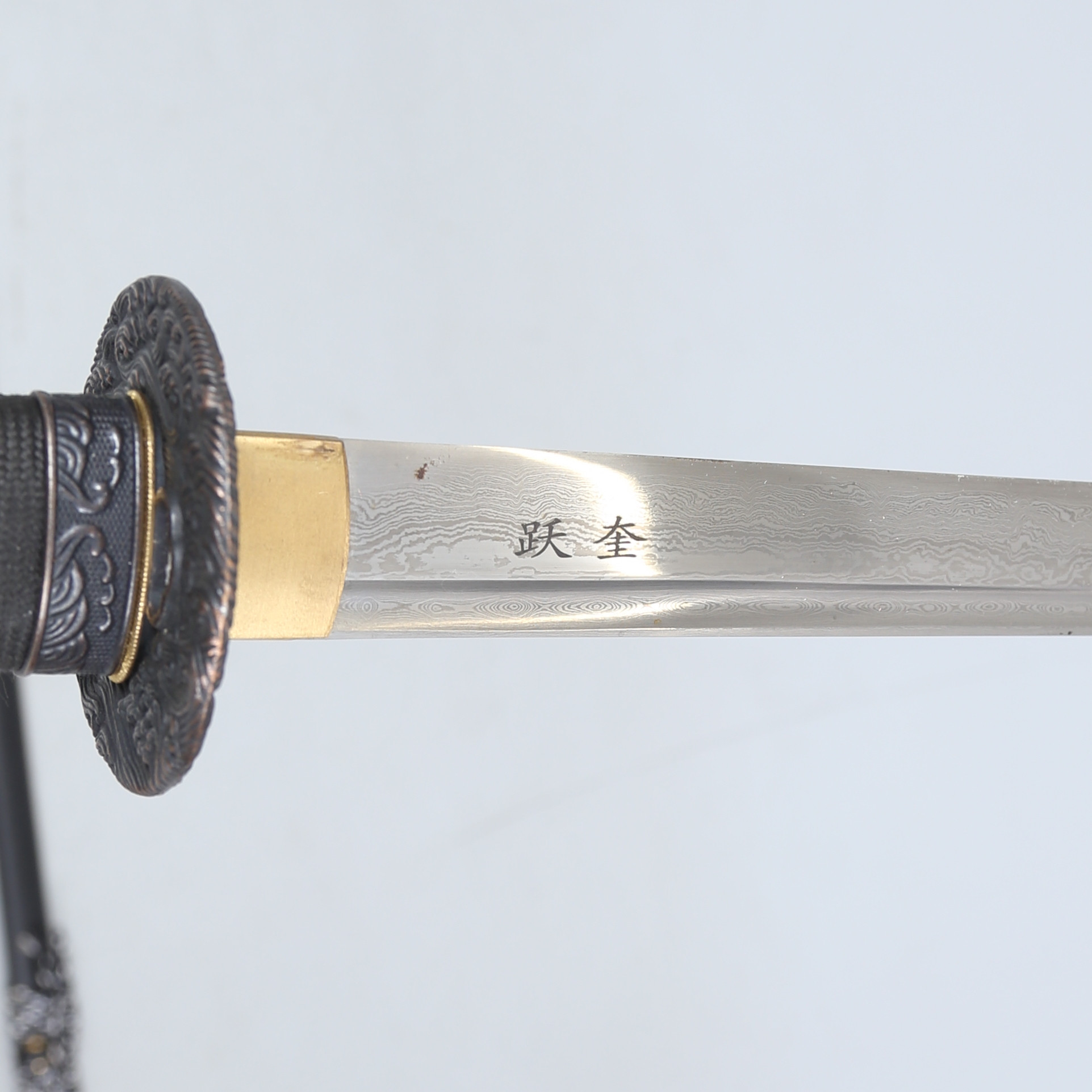 SVÄRD, katana, signerad.