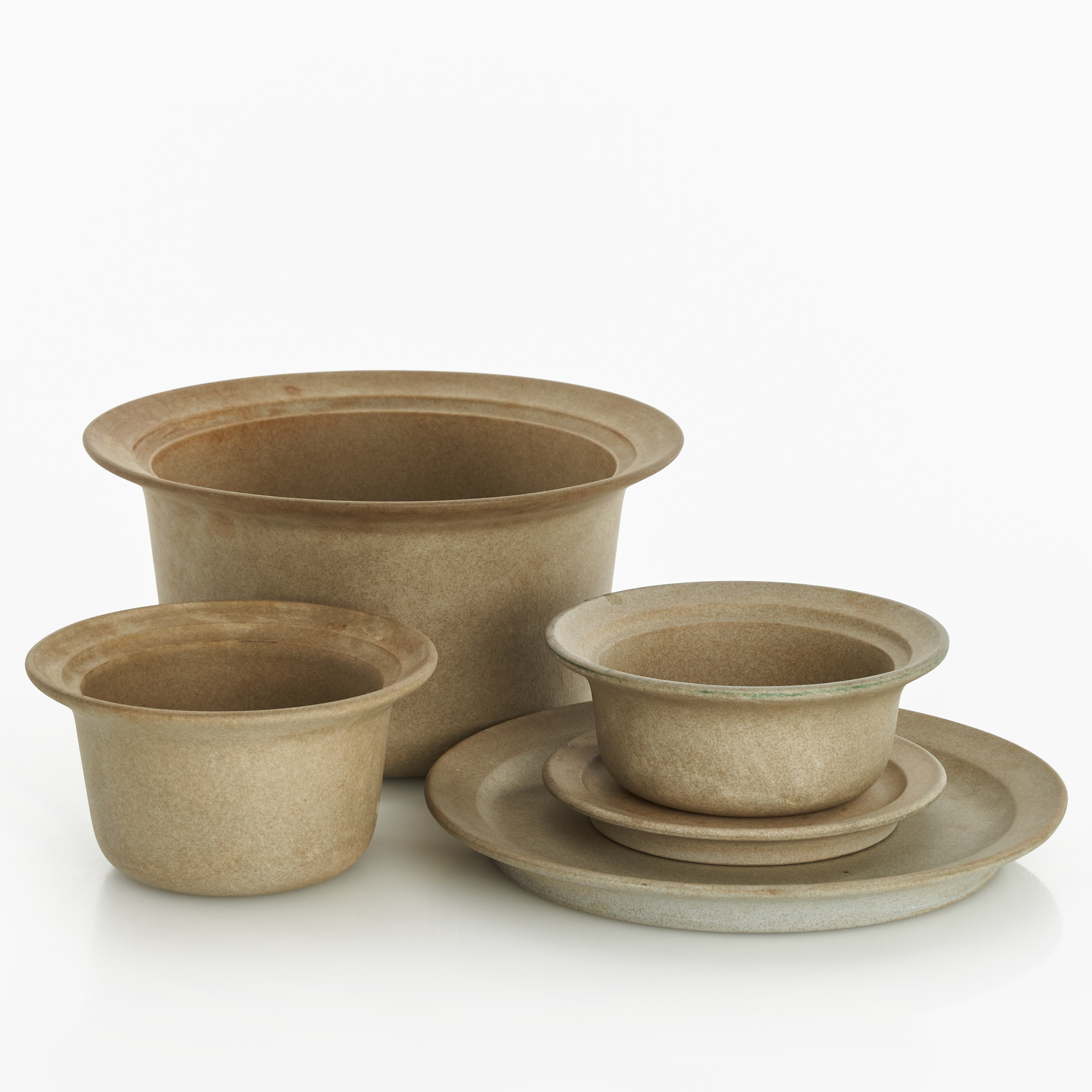 GRETHE MEYER (1918 - 2008). ”Ildpot”. 5 dlr, Royal Copenhagen, oglaserat stengods.