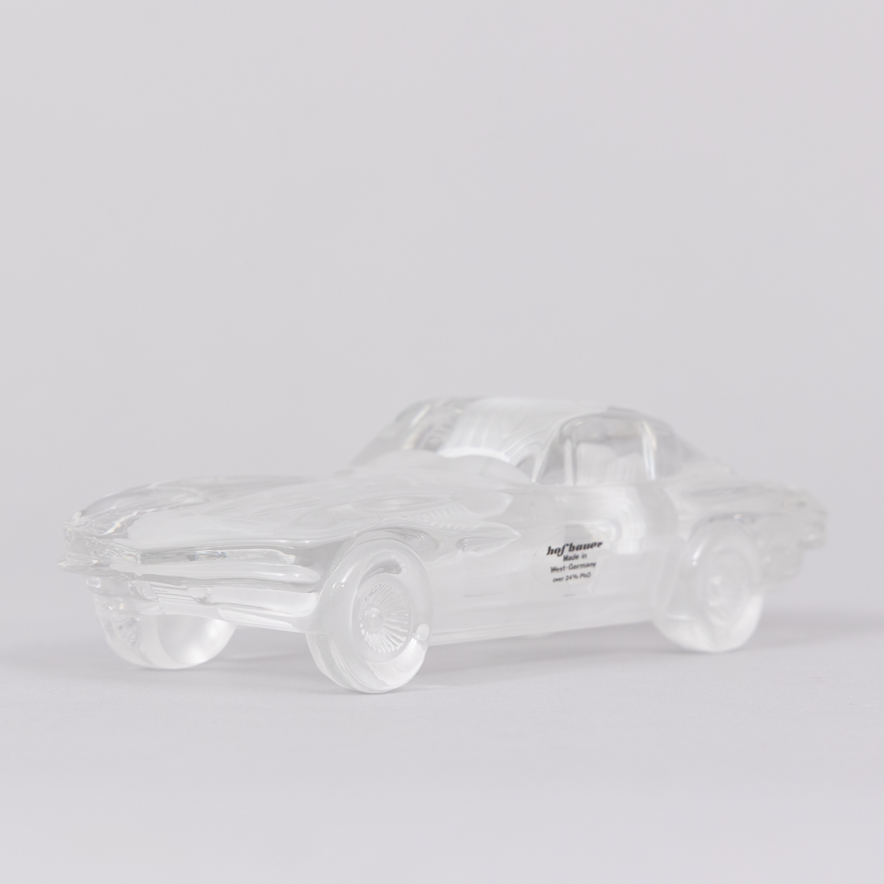 BREVPRESS, glas, Chevrolet Corvette Stingray "split Window" 1963, Hofbaurer, Tyskland.