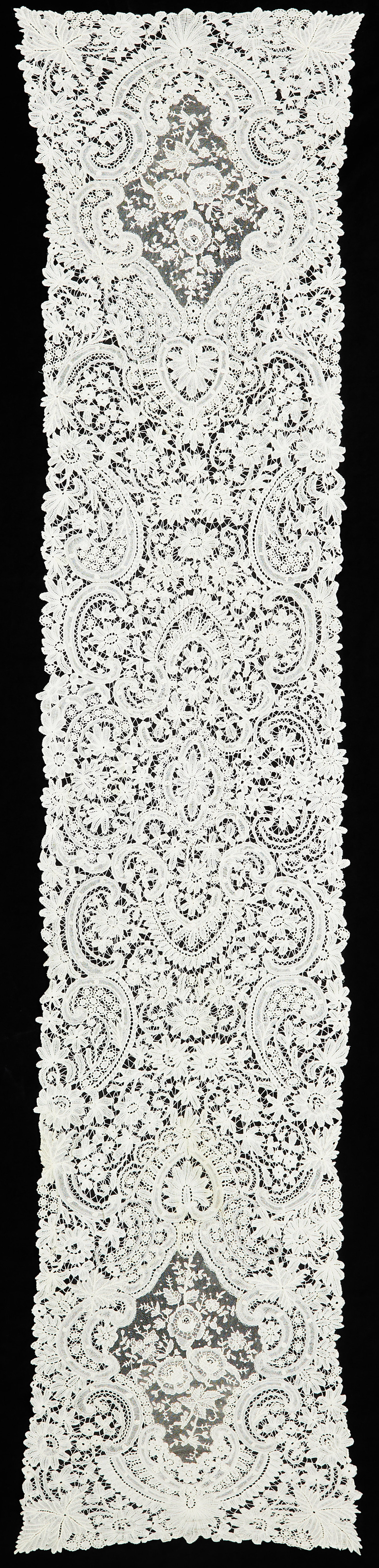 BRUDSLÖJA. Brysselspets, 1800-talets slut.