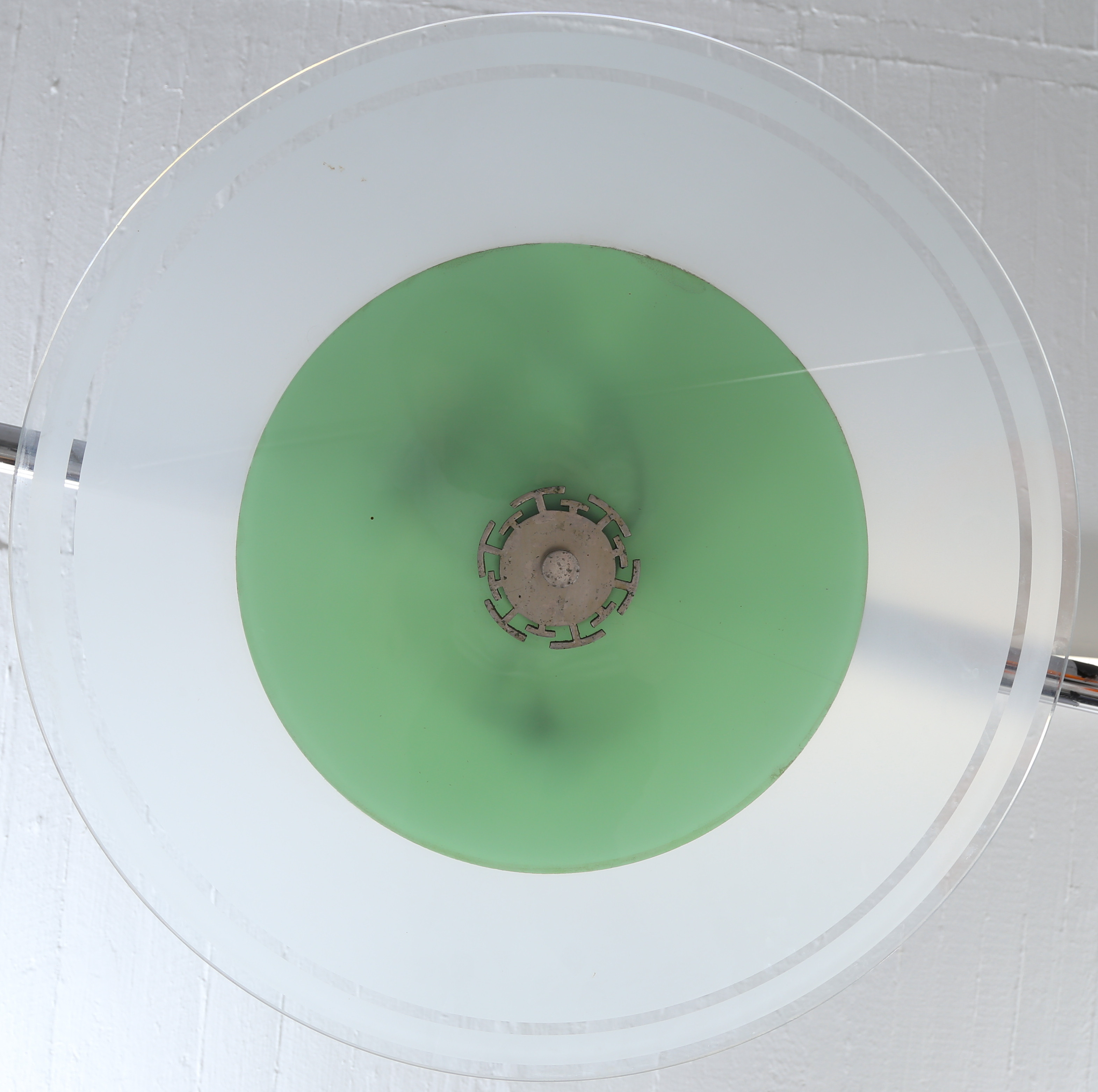 TAKPLAFOND, glas och metall, Funkis, 1900-talets första hälft.