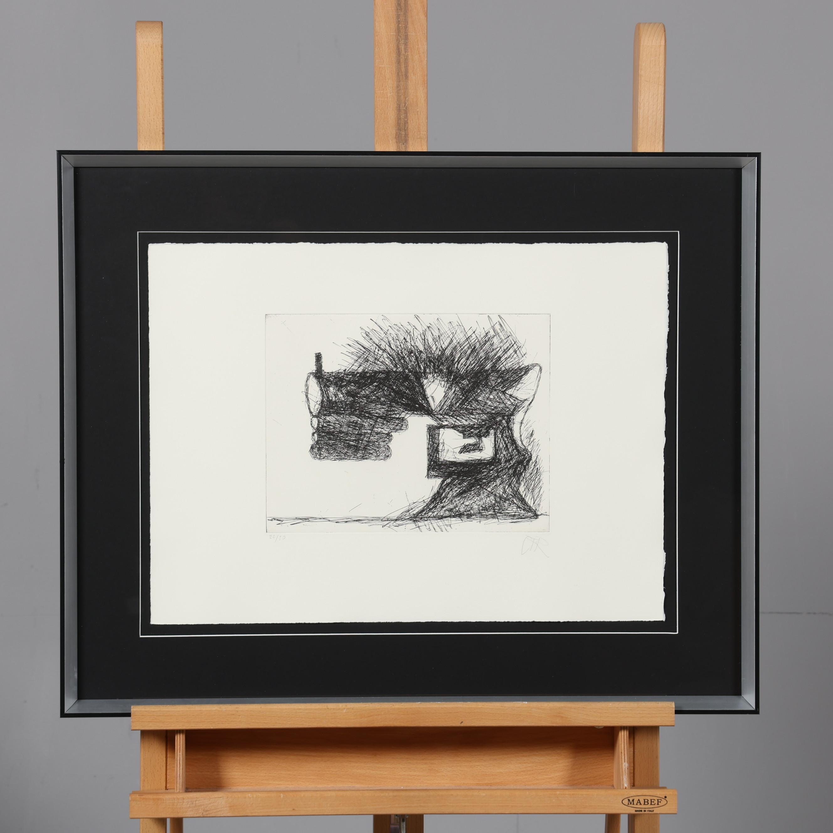 CARL FREDRIK REUTERSWÄRD. ETSNING, signerad samt numrerad 22/30.