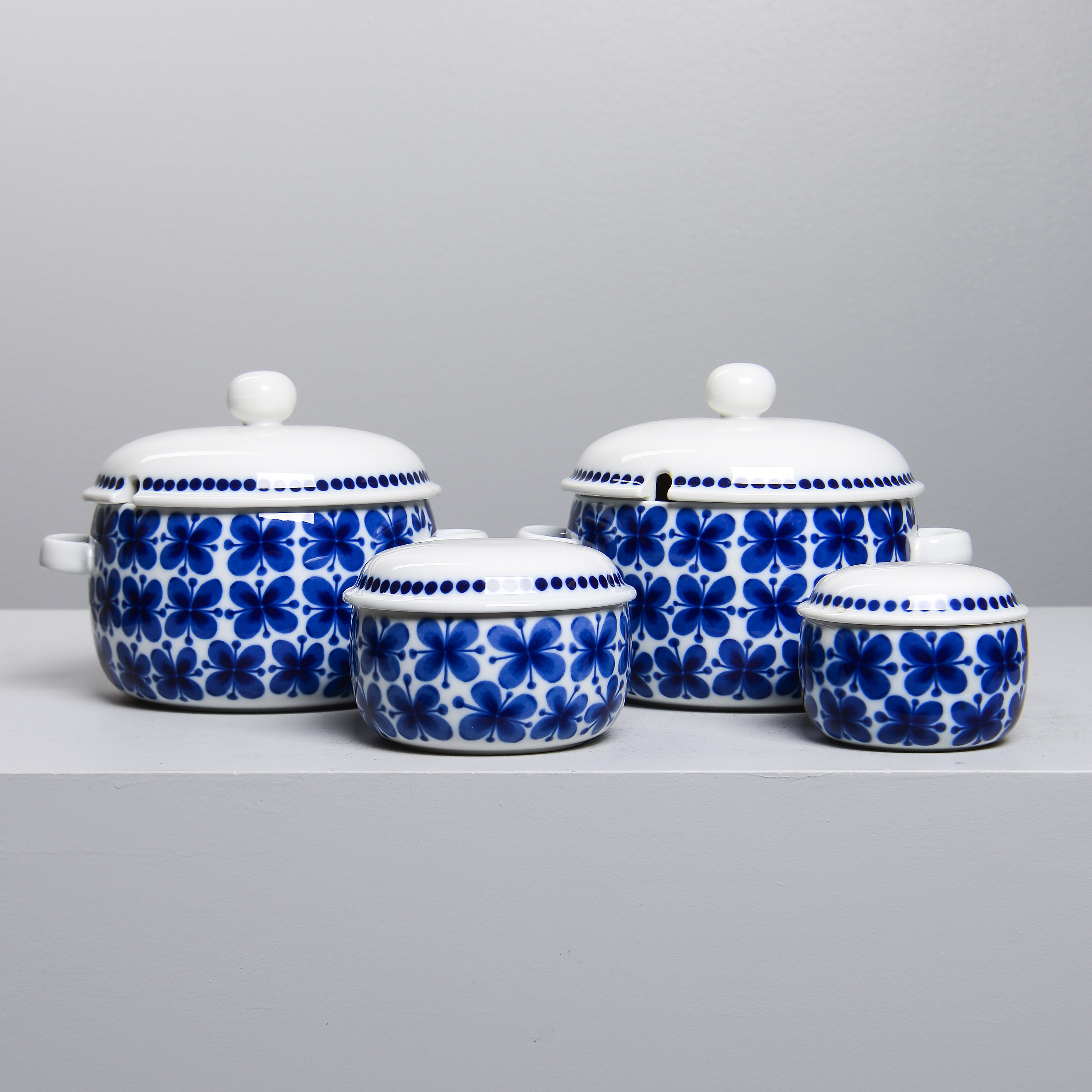 MARIANNE WESTMAN. Servisdelar, "Mon Amie", 4 st, Rörstrand.