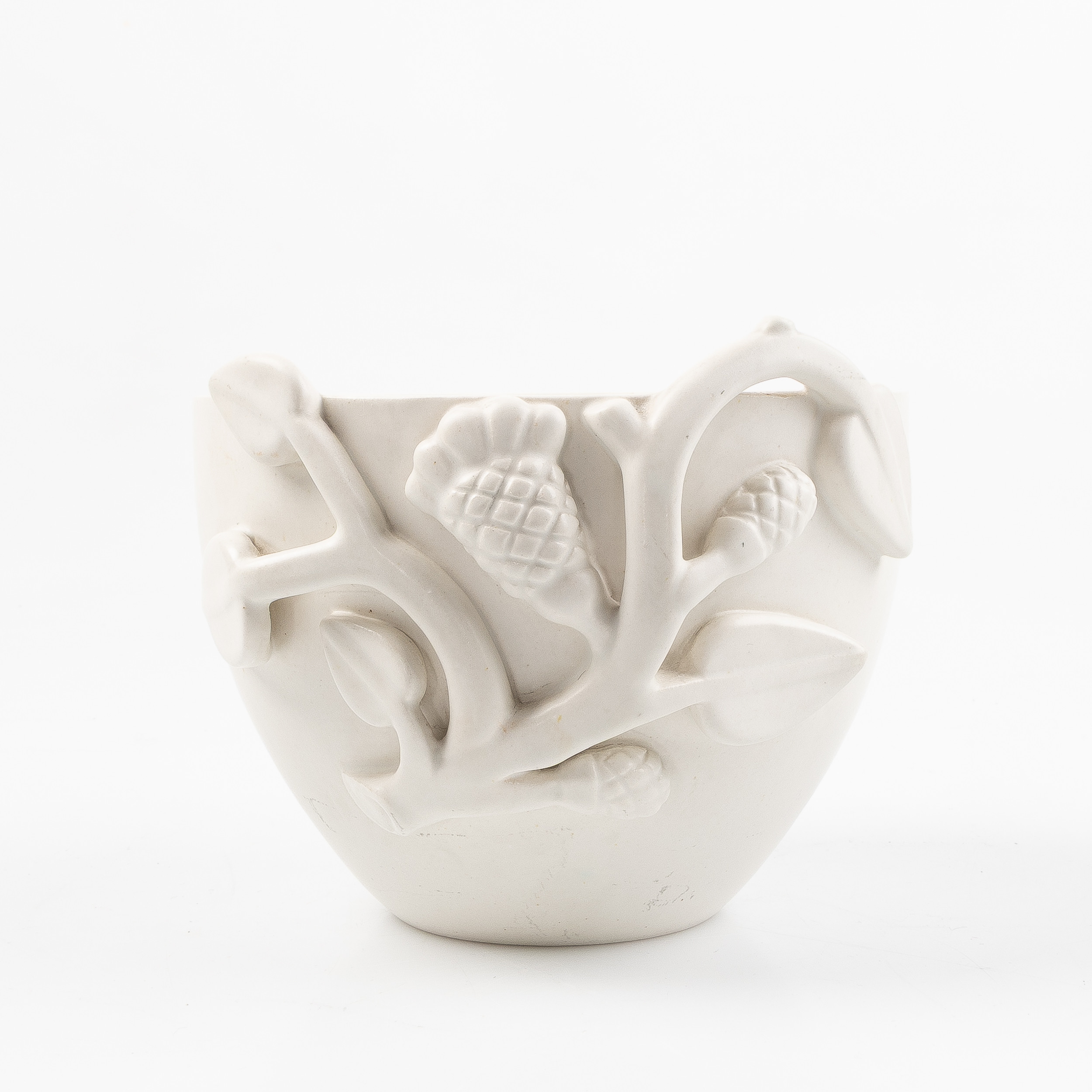 WILHELM KÅGE. Skål, Carrara, Gustavsberg.