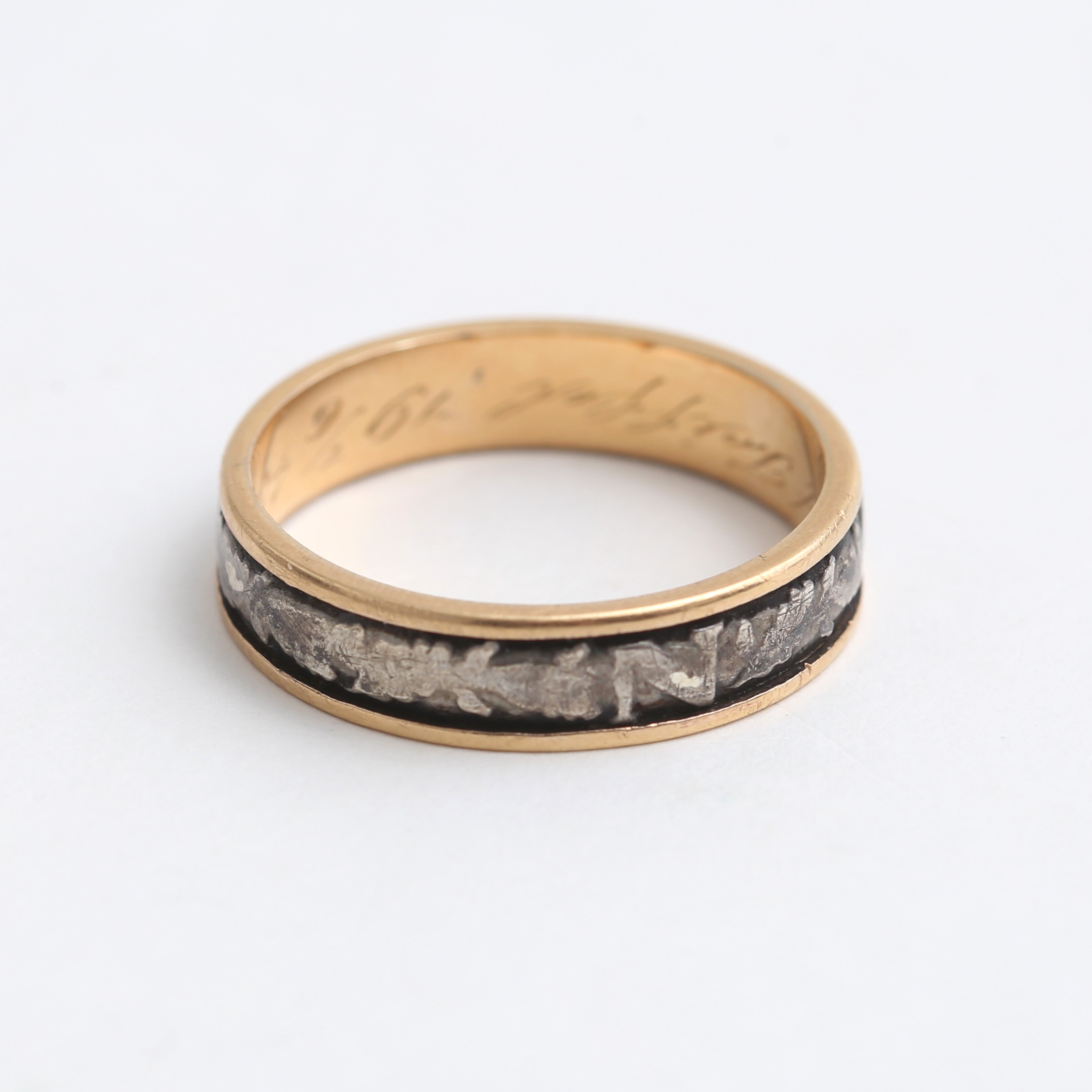 INGENJÖRSRING, 18 k guld, Gelander T Göteborg, 5,41 gram, 1949.