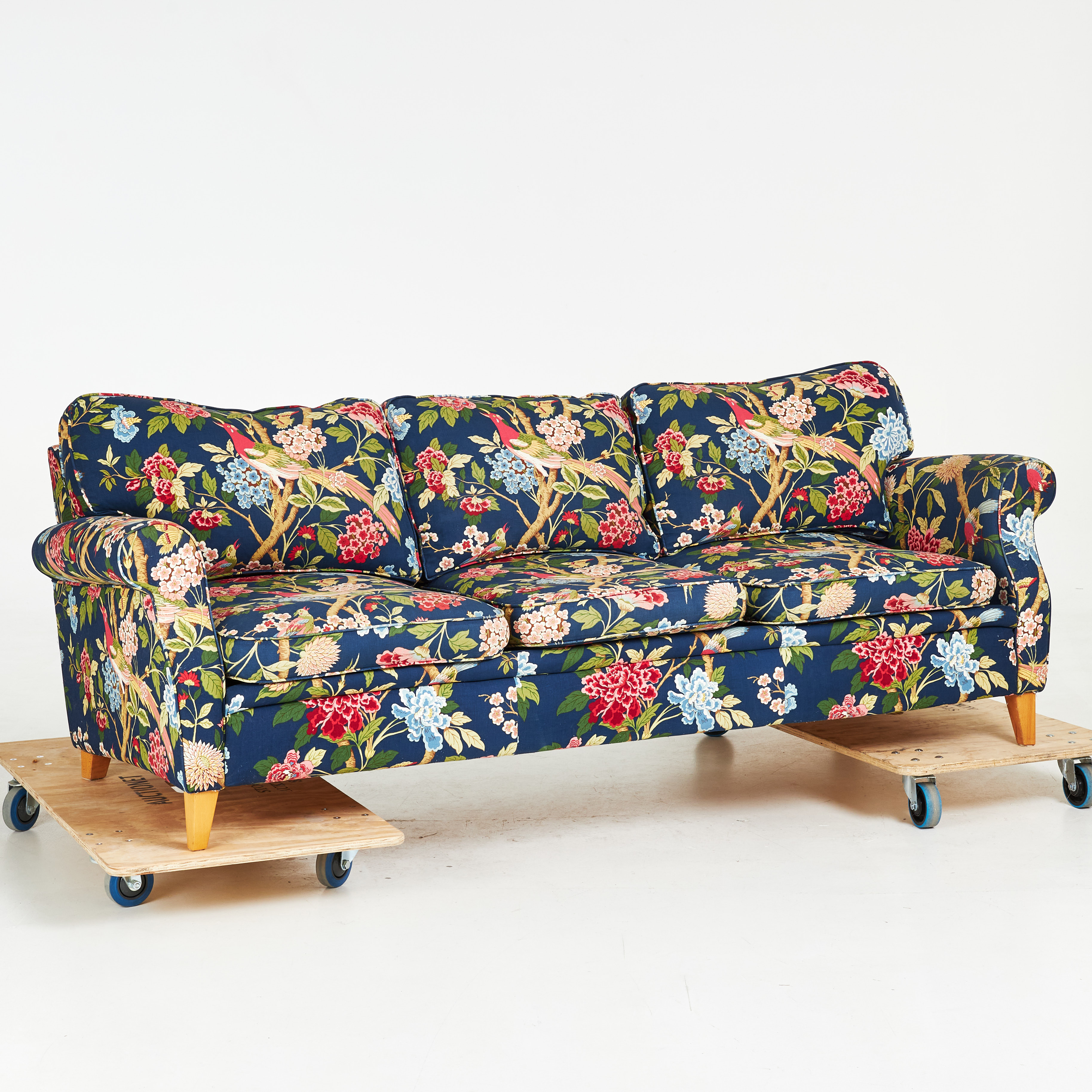 SOFFA, Bröderna Andersson, textilklädsel av GP & J Baker.