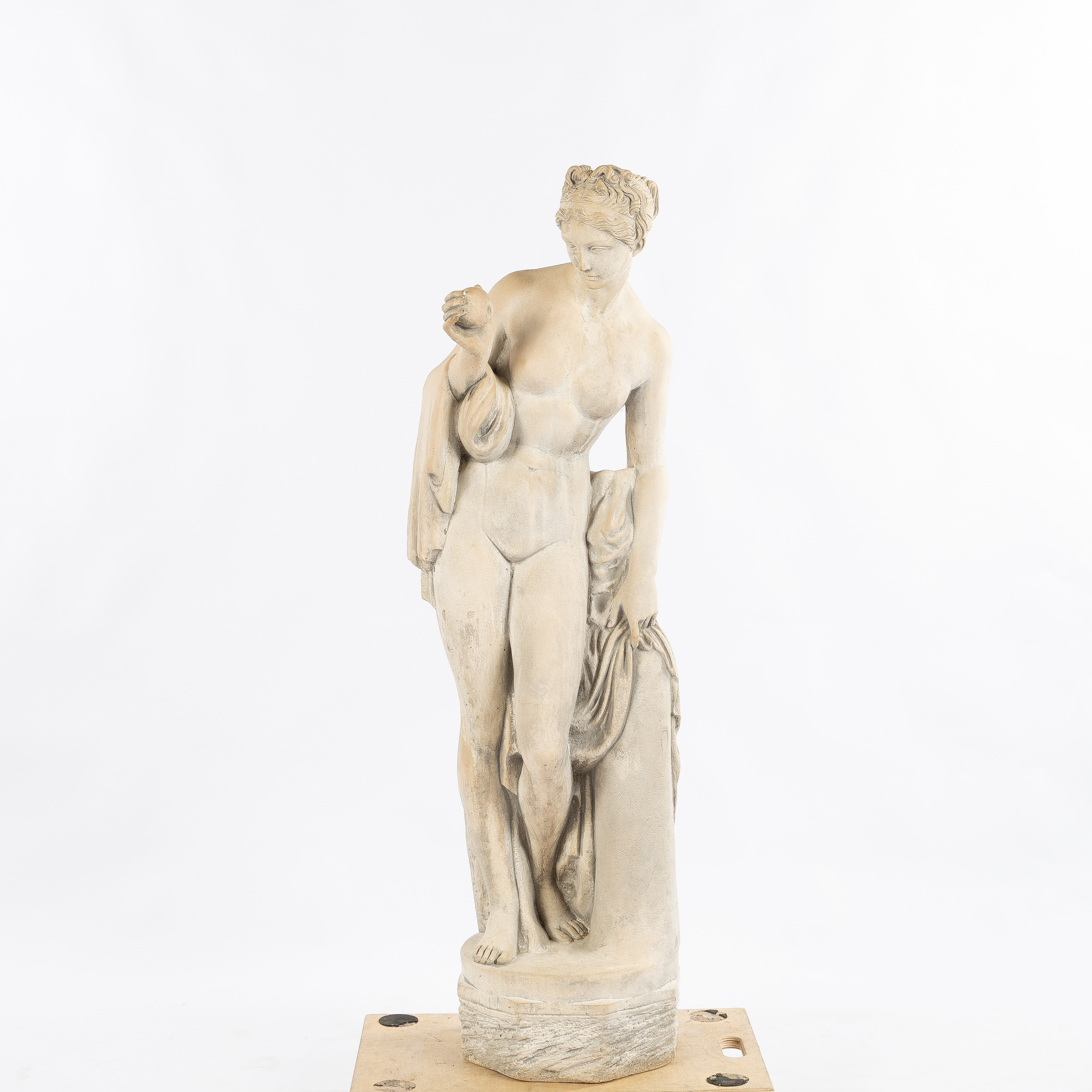 SKULPTUR, "Venus", gjutmassa, 1900-tal.