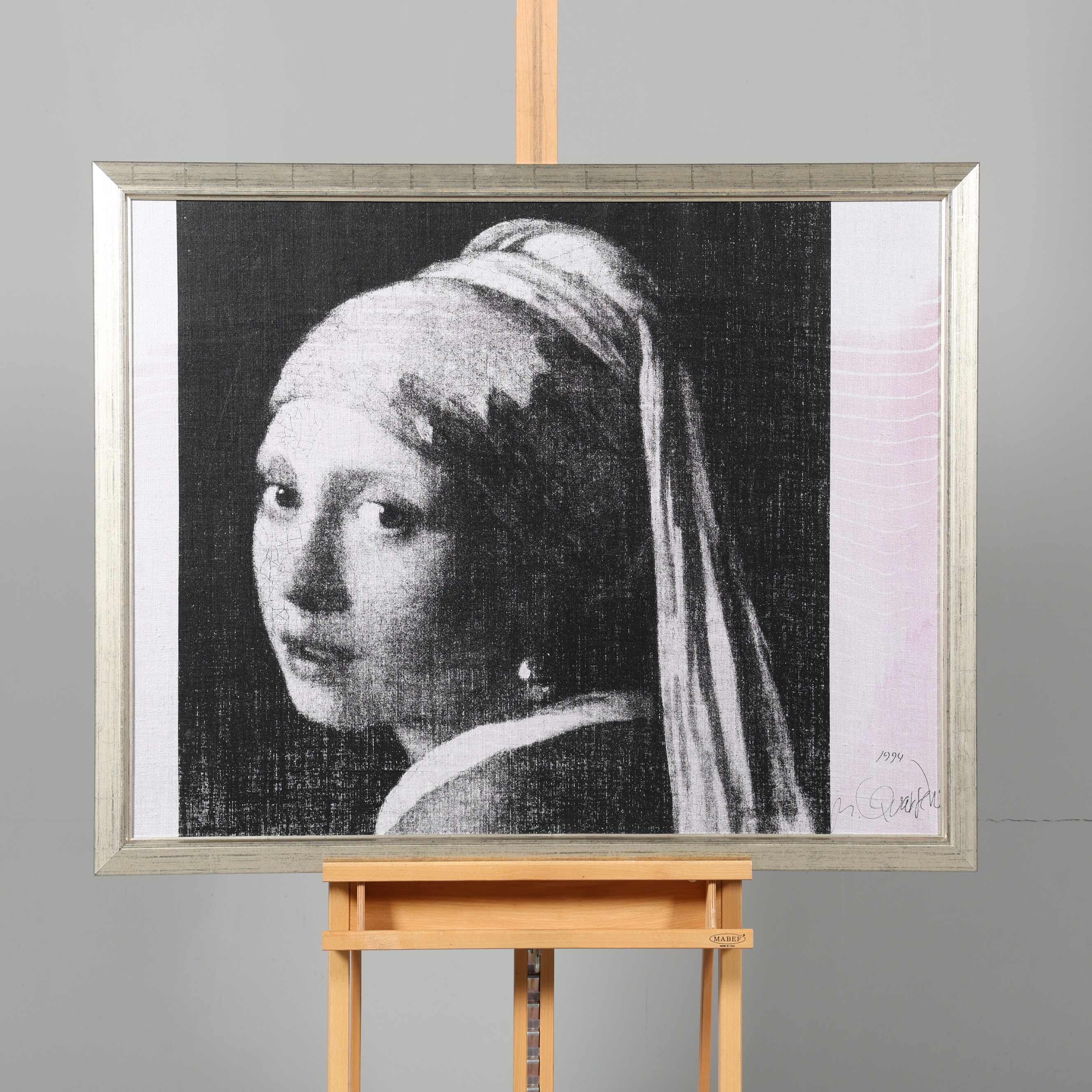 MICHAEL QVARSEBO. OLJA PÅ DUK, signerad samt daterad 1994.