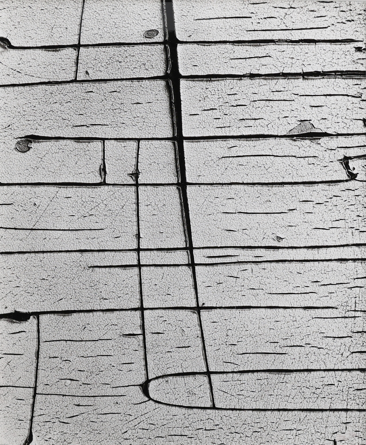 HANS HAMMARSKIÖLD. SILVERGELATINKOPIA, "SPRUCKEN MÅLARFÄRG" 1953.