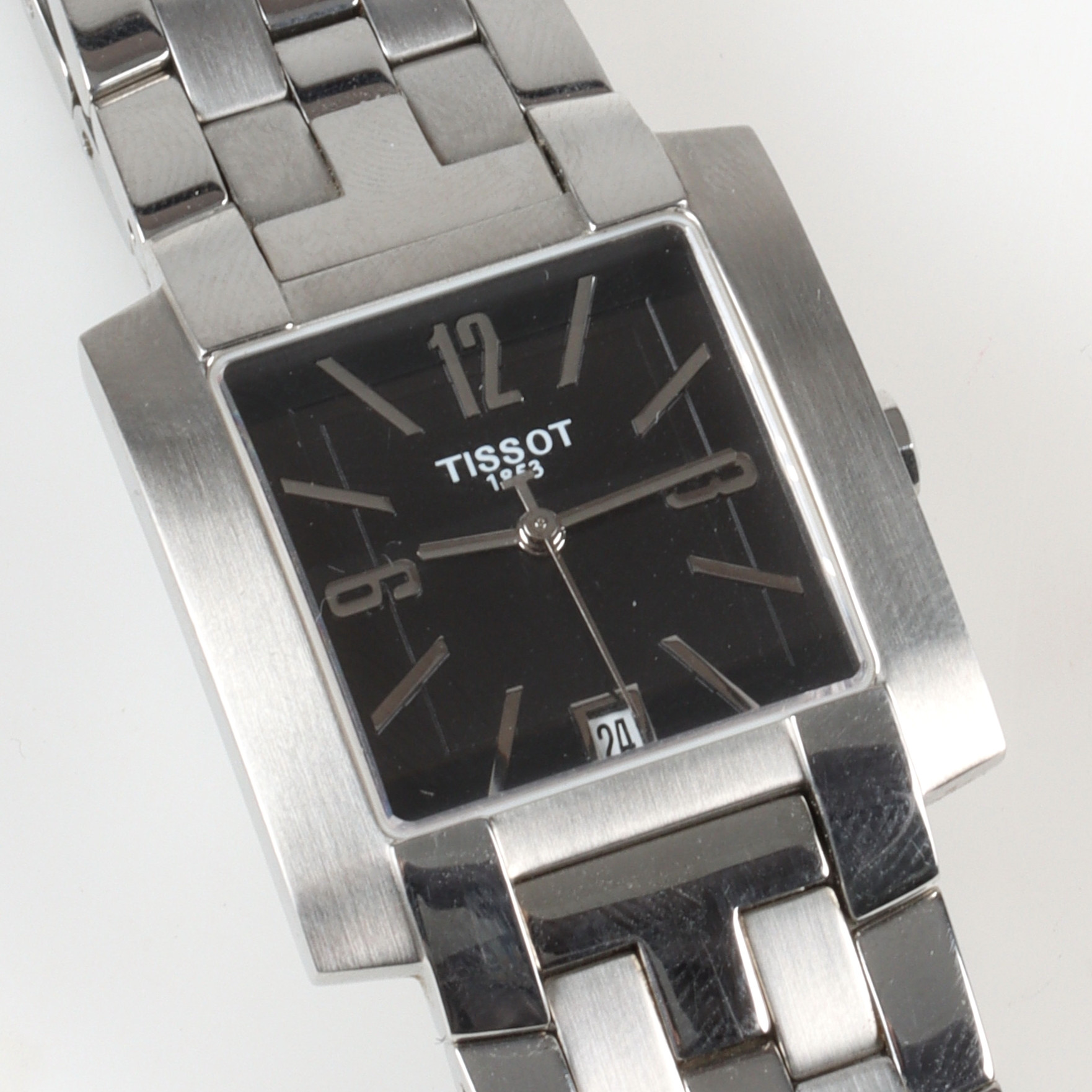 ARMBANDSUR, stål, quartz, mineralglas, datum, Tissot TXL. 2000-tal.