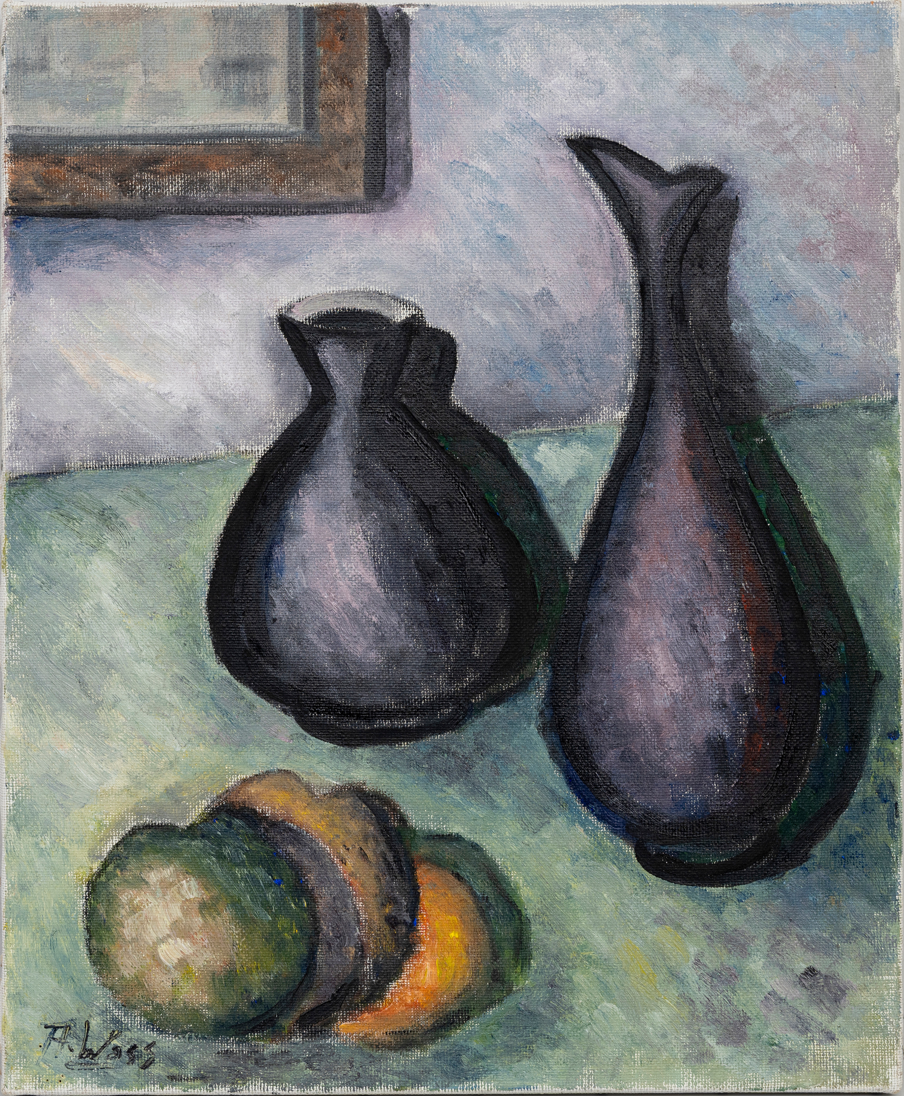 ALGOT WASS (1904-1997). Stilleben, olja på duk, signerad.