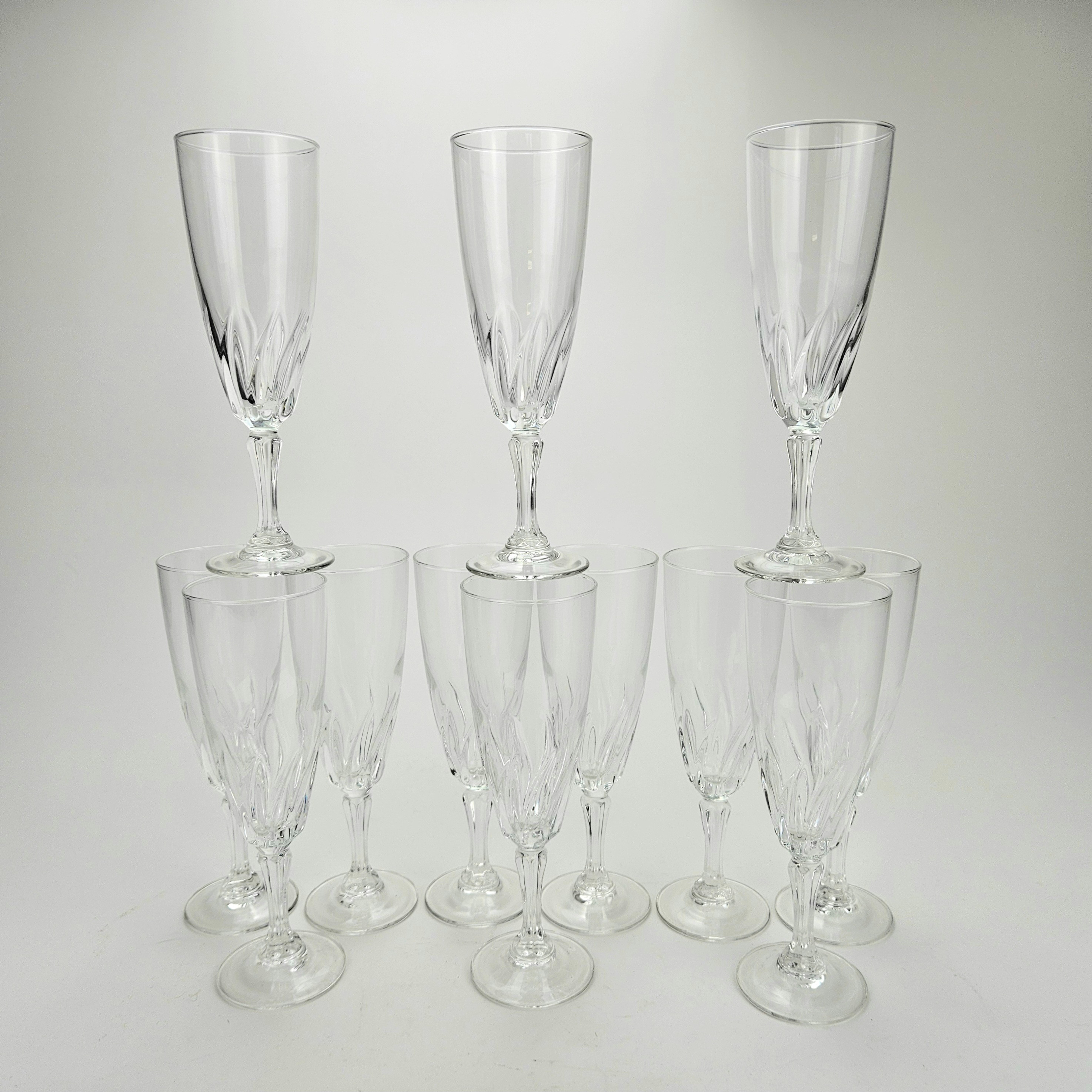 CHAMPAGNESTRUTAR, 12 st, Luminarc, Frankrike.