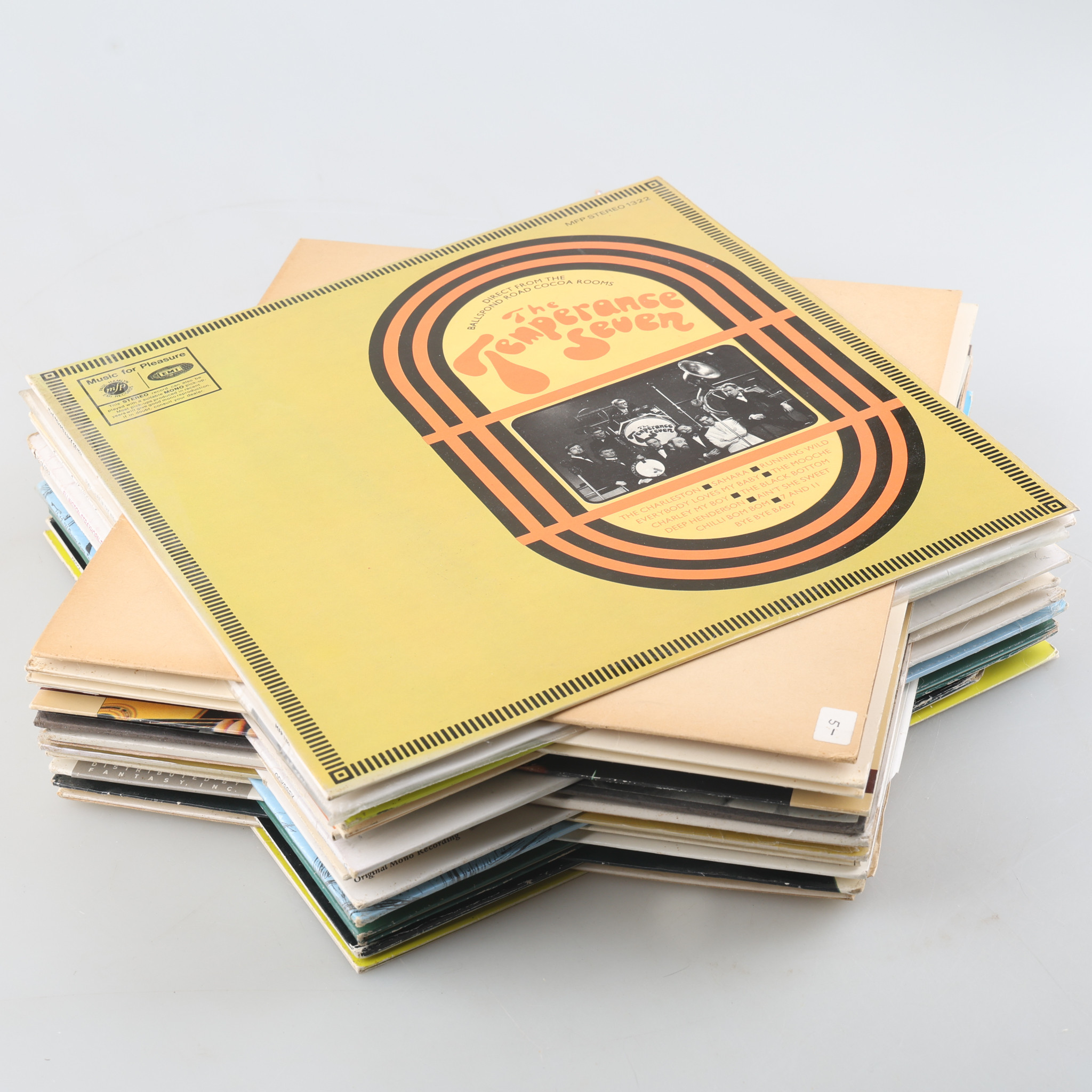 VINYLSKIVOR, 25 stycken, Blues, Jazz m.m.