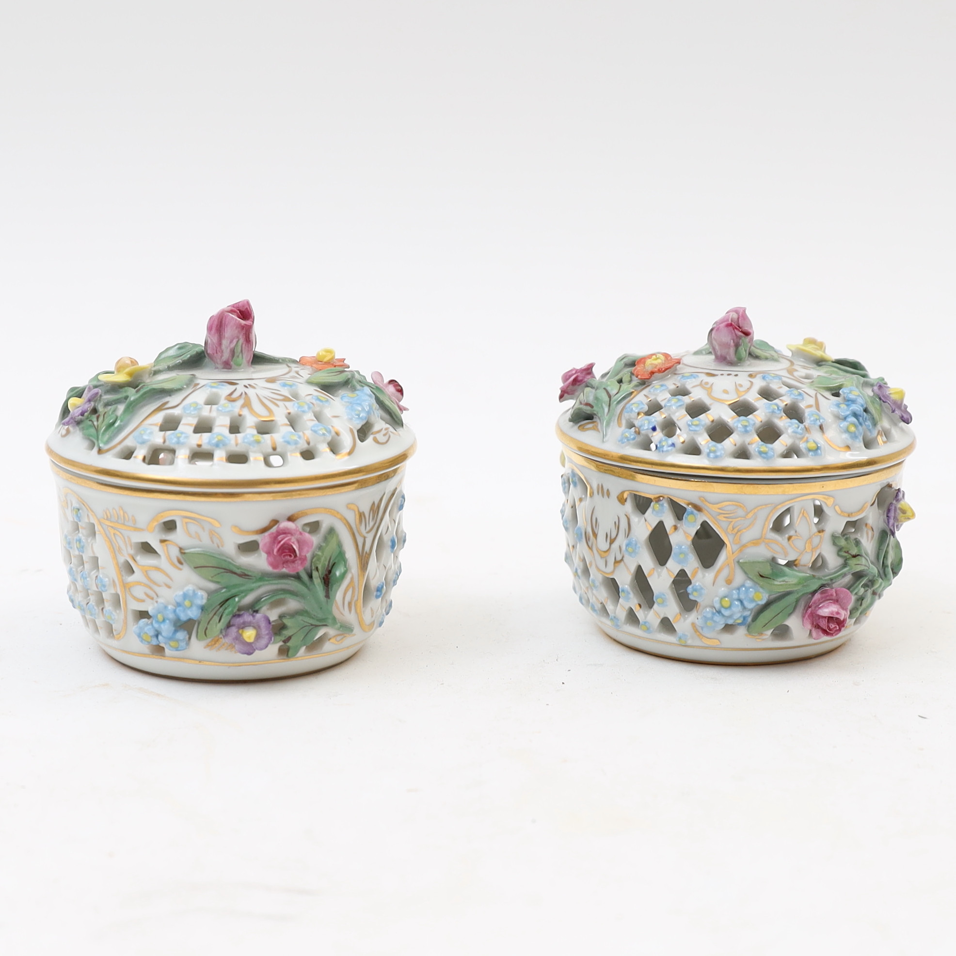 LOCKBURKAR, ett par, Dresden.