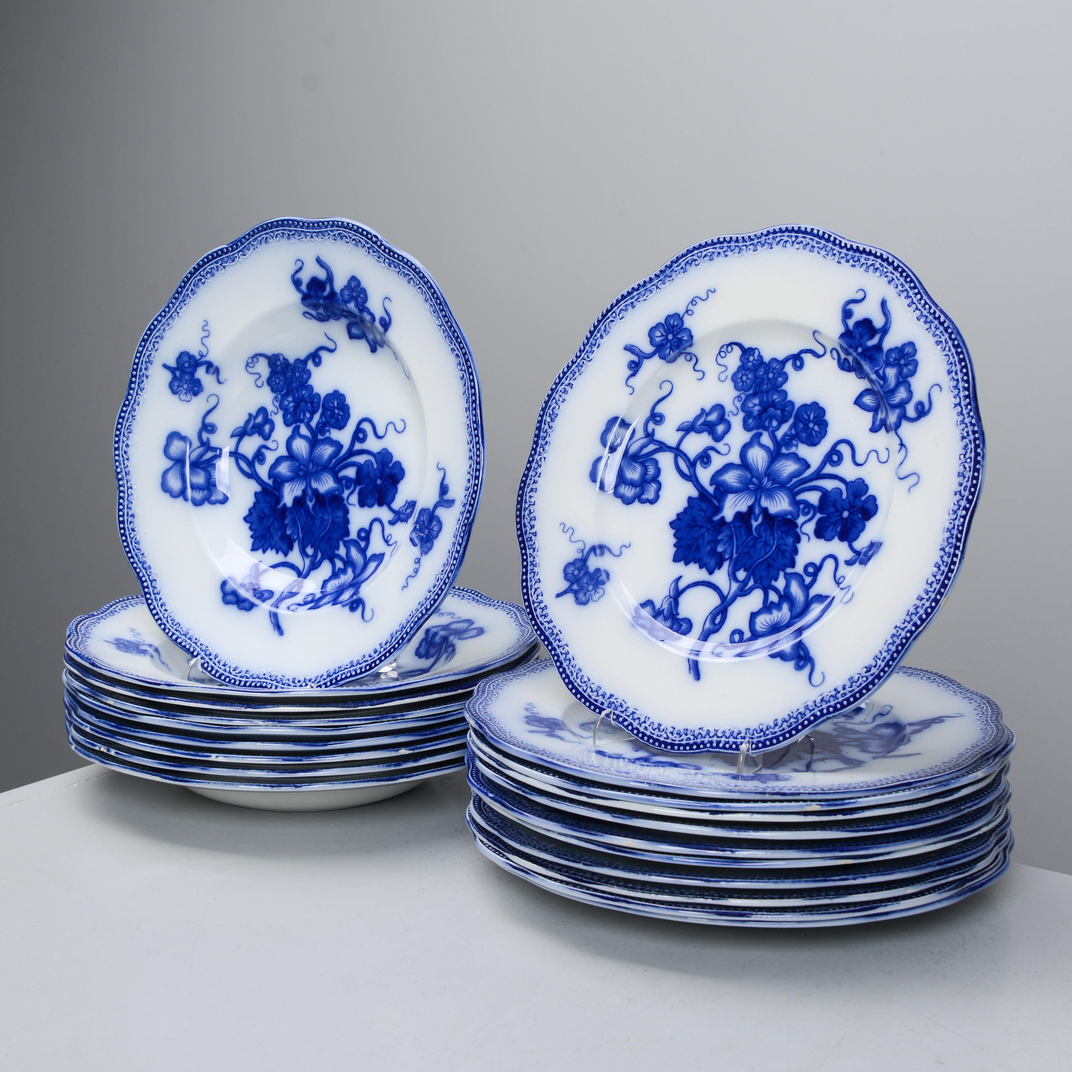 TALLRIKAR, 20 delar, "Japan", Old Gustavsberg.