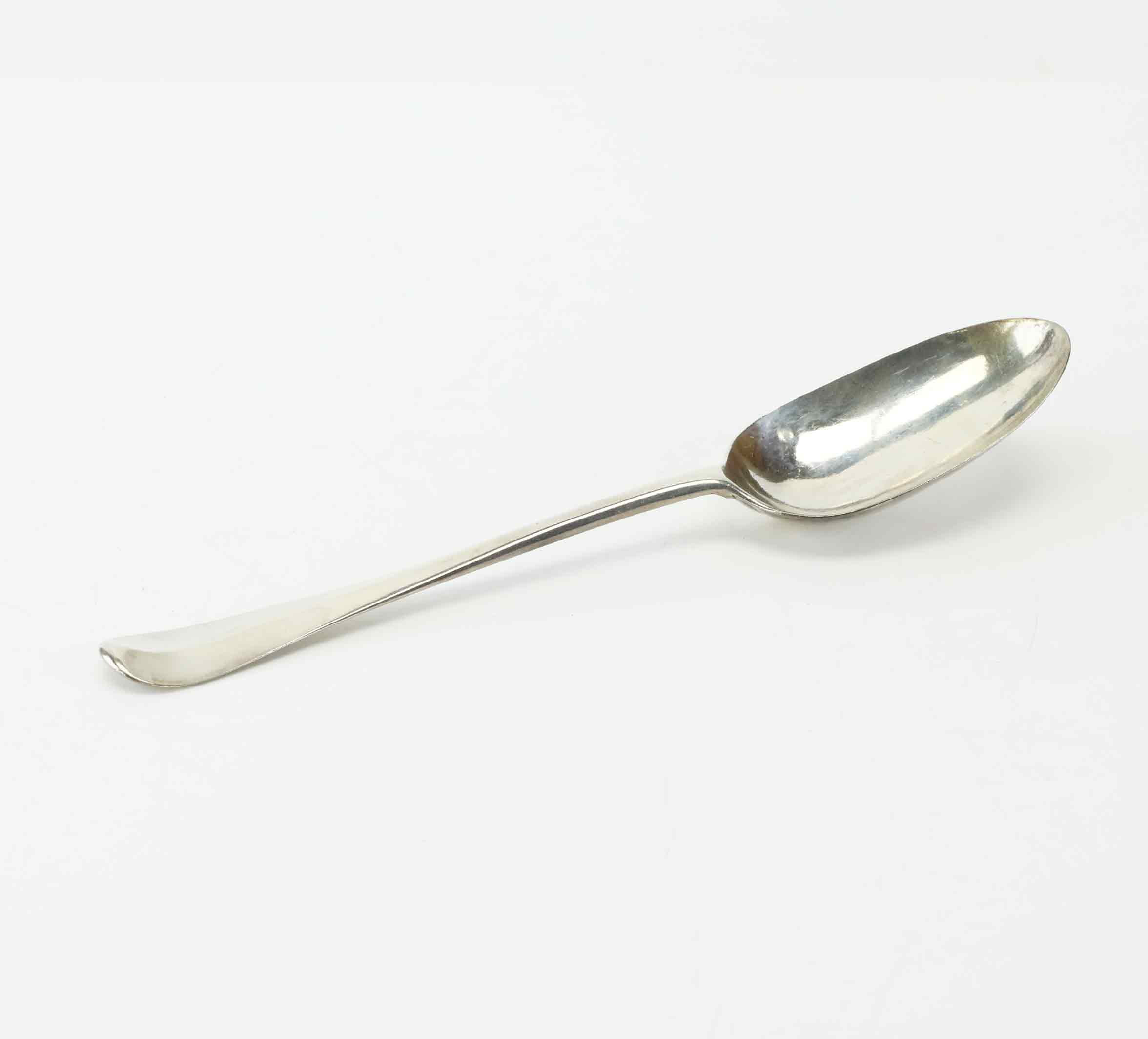 RÅTTSVANSSKED, silver, England, 1700-tal.